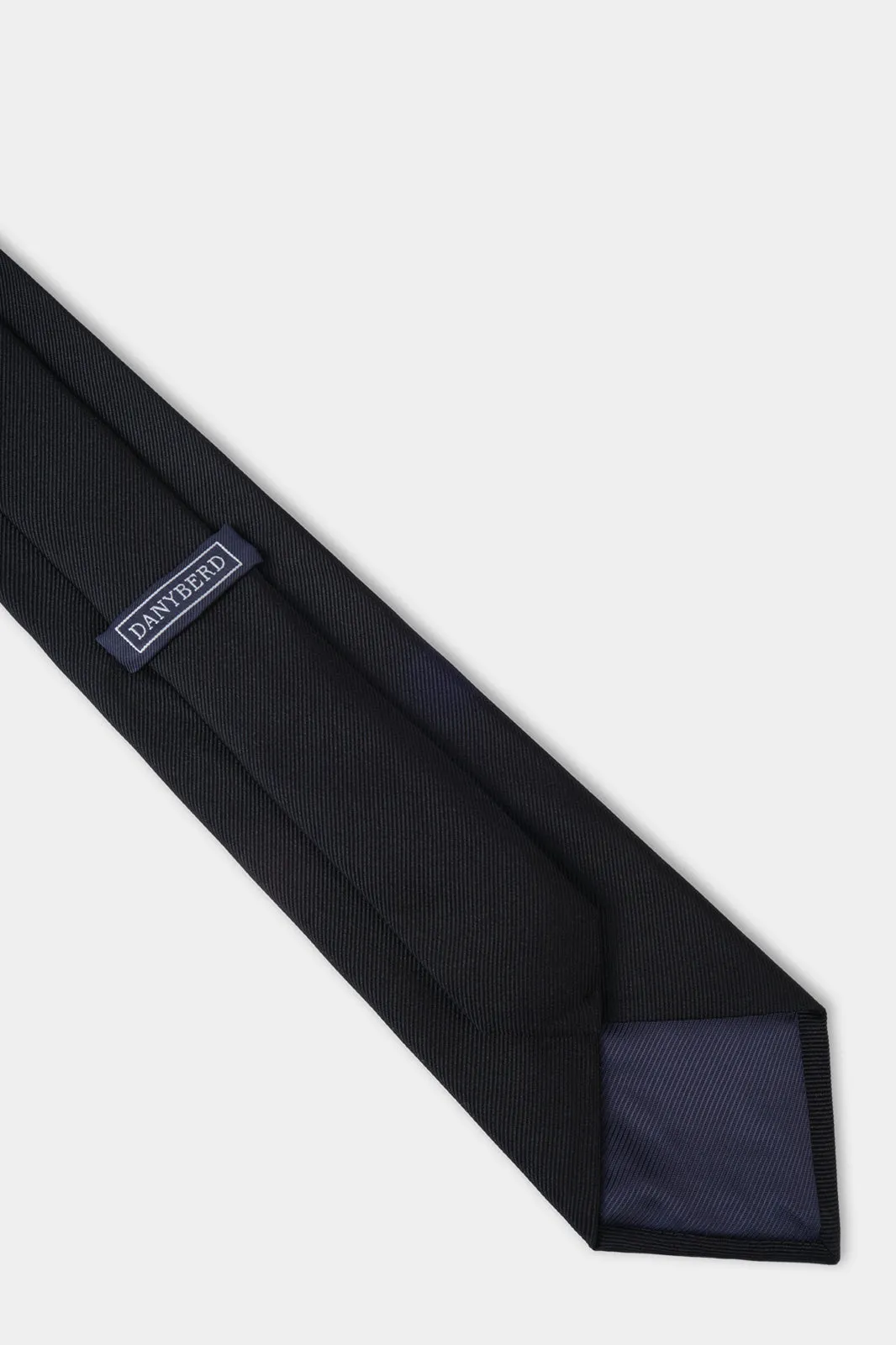 Cravate 100 % soie - Noir sold by Danyberd product image thumbnail 3