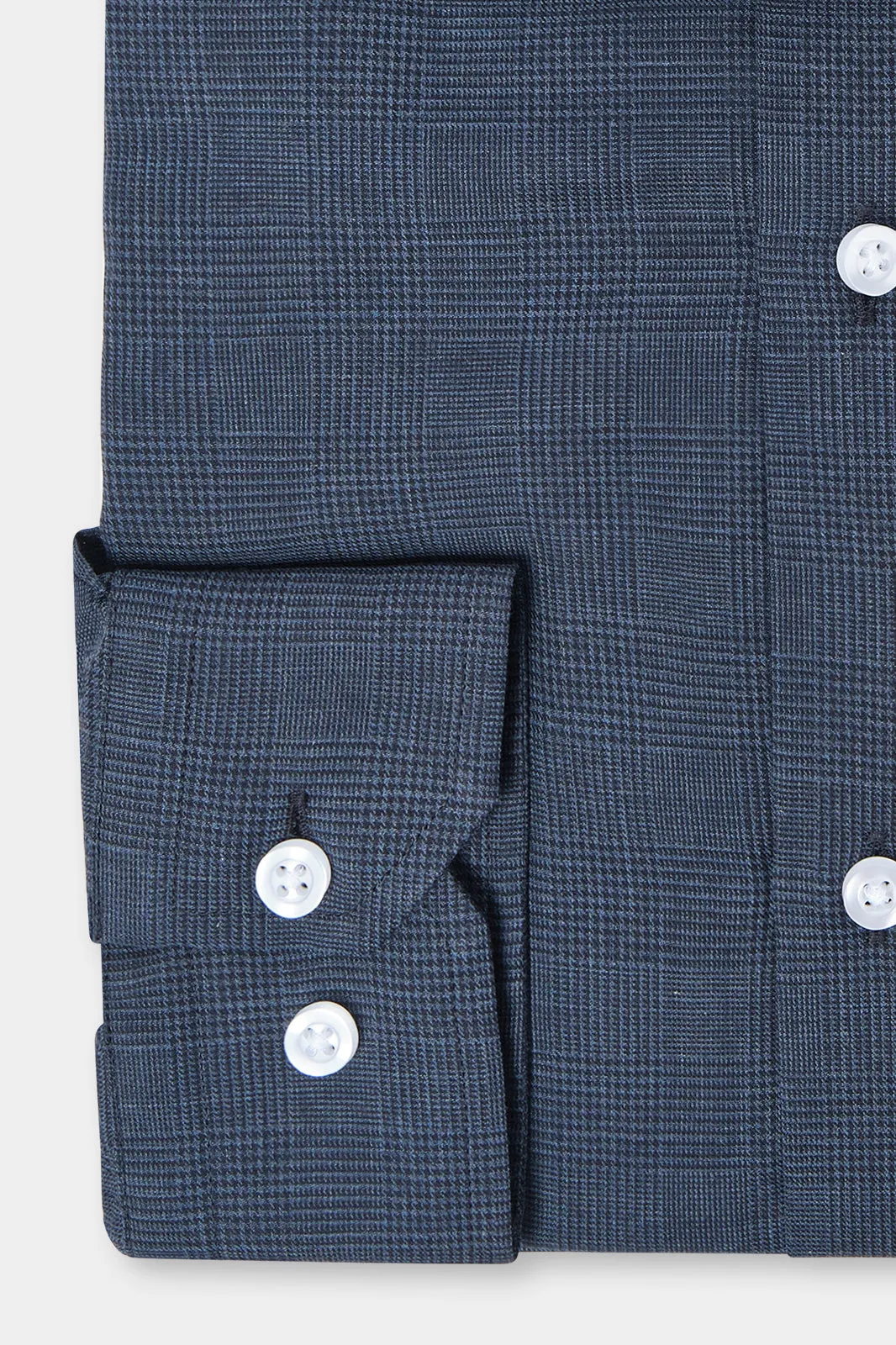 Chemise Prince de Galles - Bleu grisé sold by Danyberd product image thumbnail 3