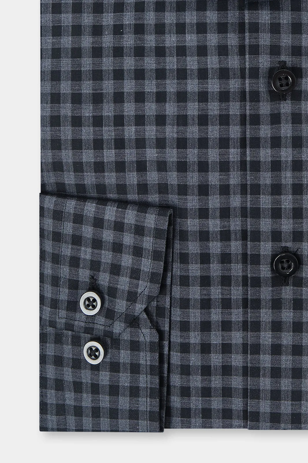 Chemise à carreaux - Gris et noir sold by Danyberd product image thumbnail 3