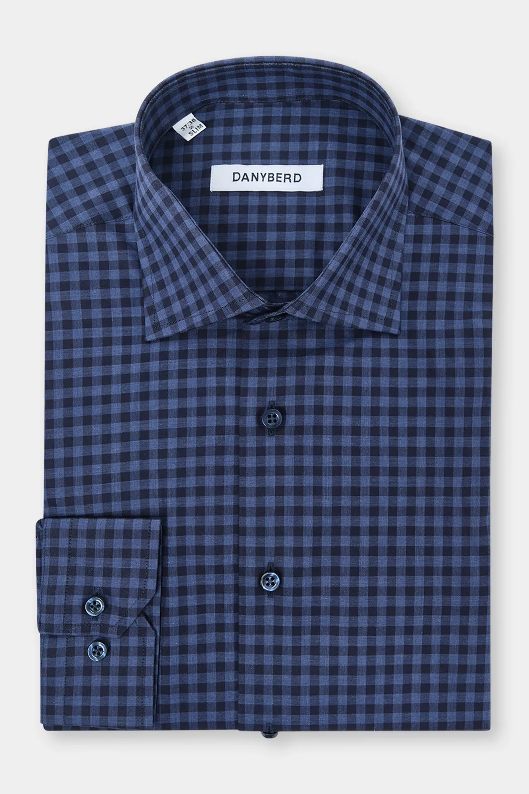 Chemise à carreaux - bleu foncé et marine sold by Danyberd