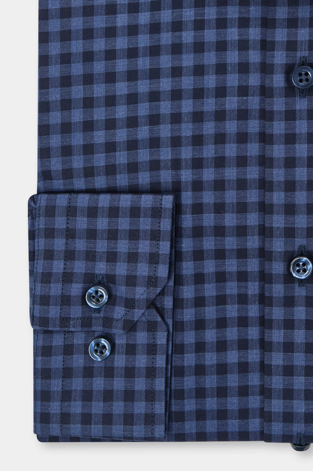 Chemise à carreaux - bleu foncé et marine sold by Danyberd product image thumbnail 3