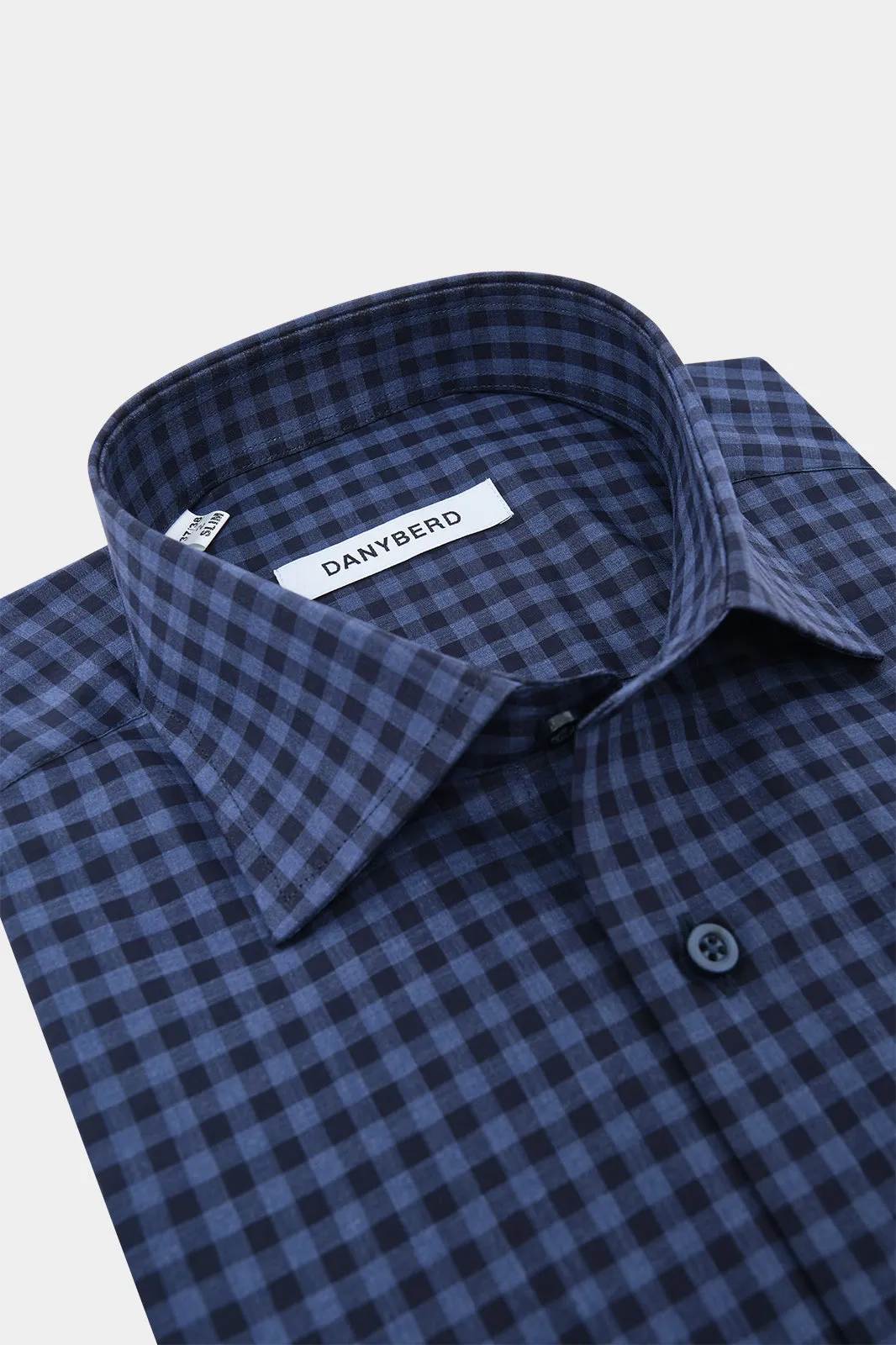Chemise à carreaux - bleu foncé et marine sold by Danyberd product image thumbnail 2