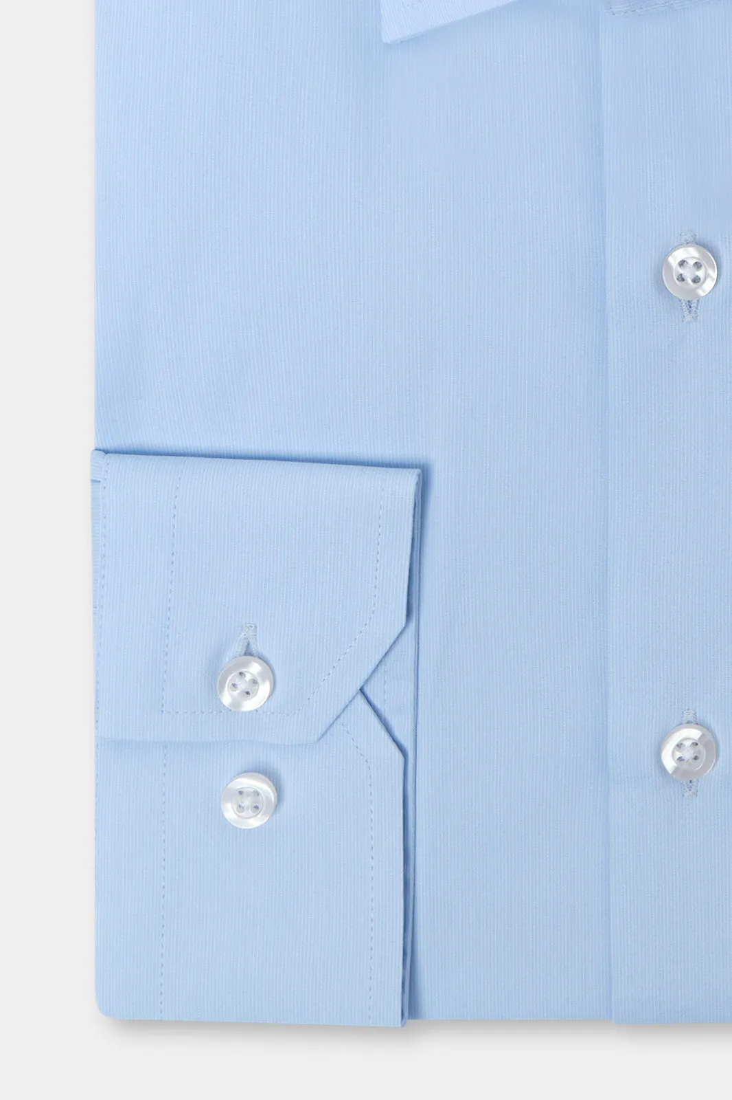 Chemise aspect fileté serré - Bleu ciel sold by Danyberd product image thumbnail 3