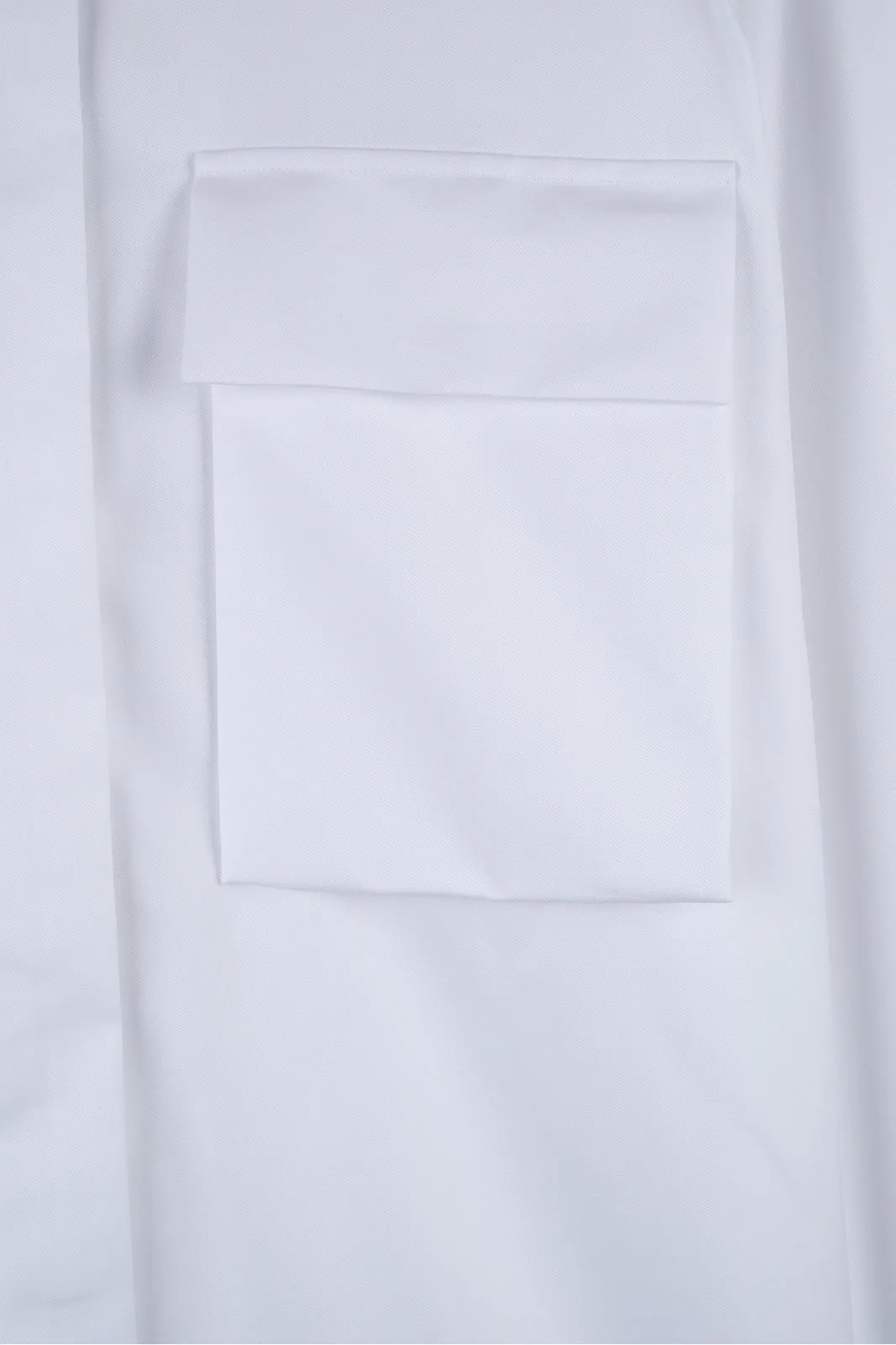Chemise col souple confort deux grandes poches - Blanche sold by Danyberd product image thumbnail 3