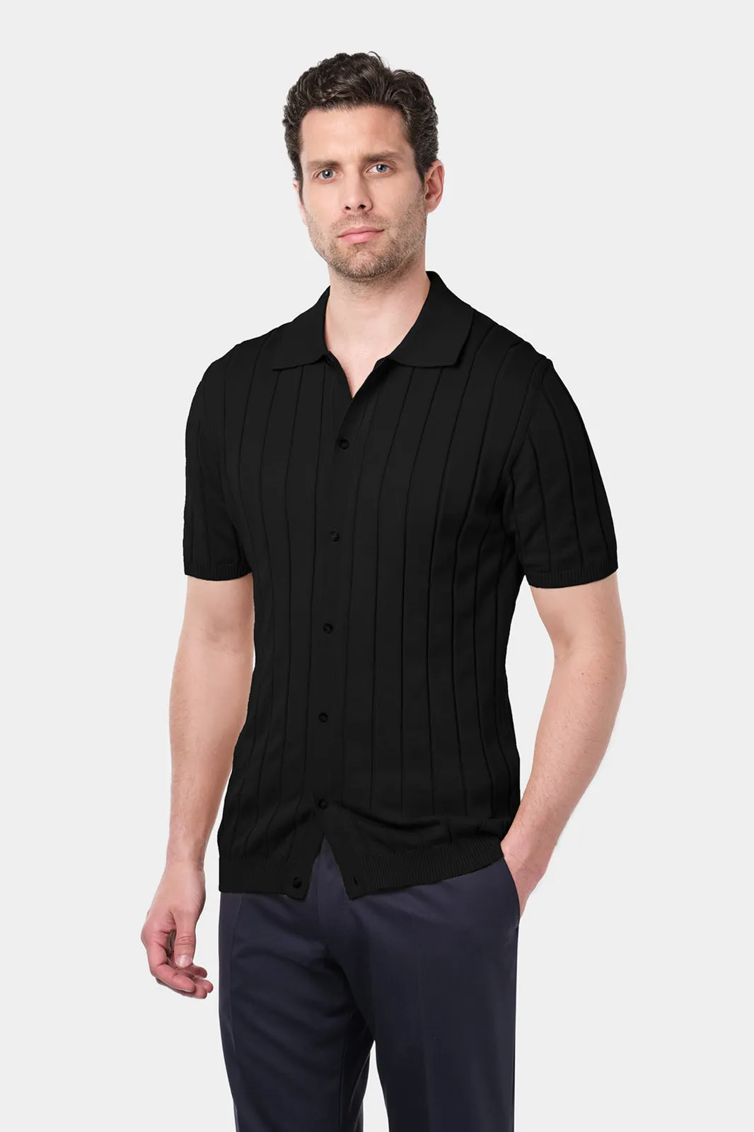 Polo chemise - Noir sold by Danyberd product image thumbnail 2