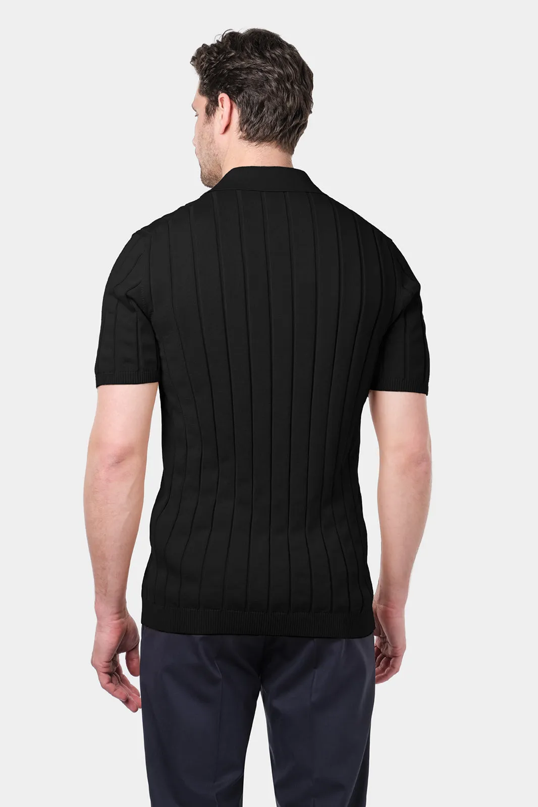 Polo chemise - Noir sold by Danyberd product image thumbnail 3