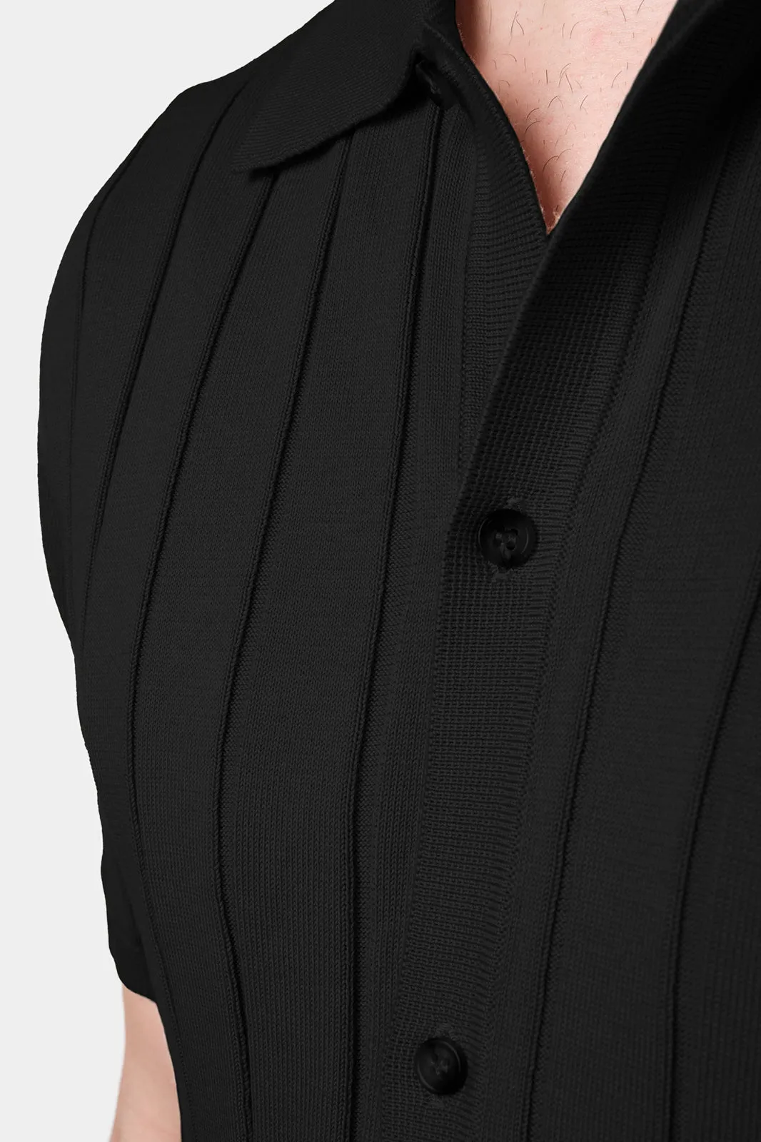 Polo chemise - Noir sold by Danyberd product image thumbnail 4