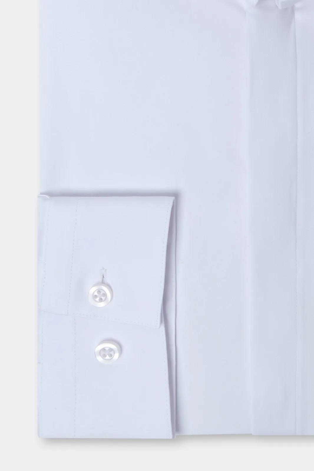 Chemise confort col inversé - Blanche sold by Danyberd product image thumbnail 3