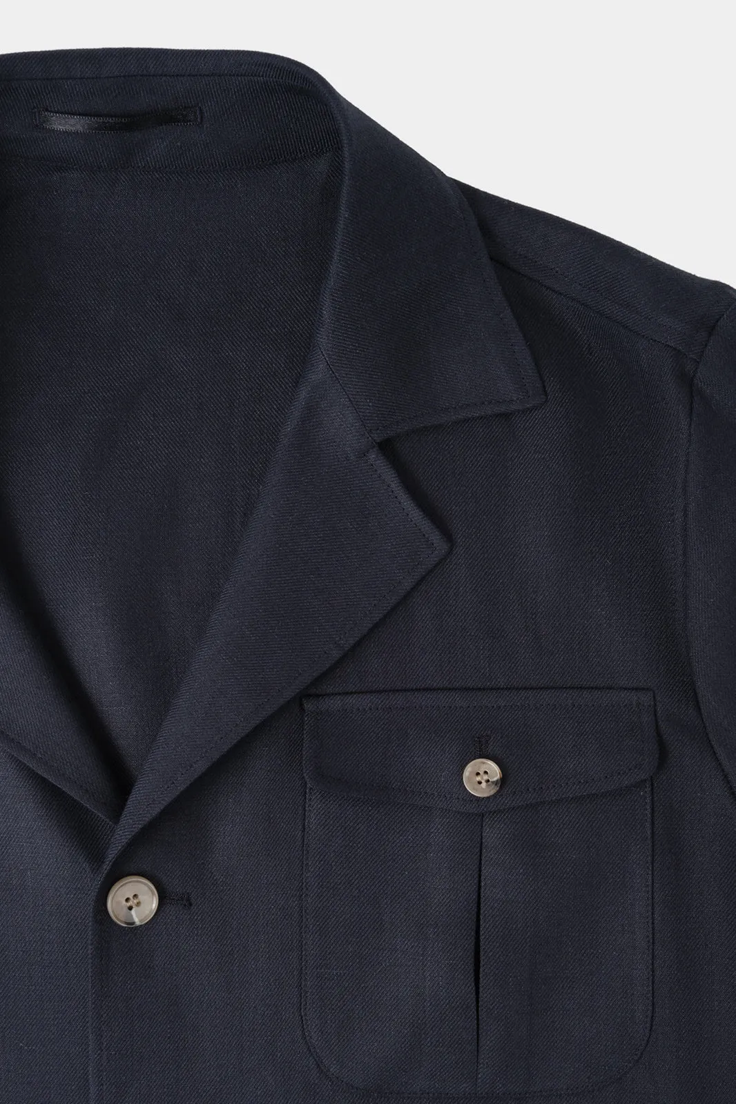 Veste Saharienne en lin - Marine sold by Danyberd product image thumbnail 2