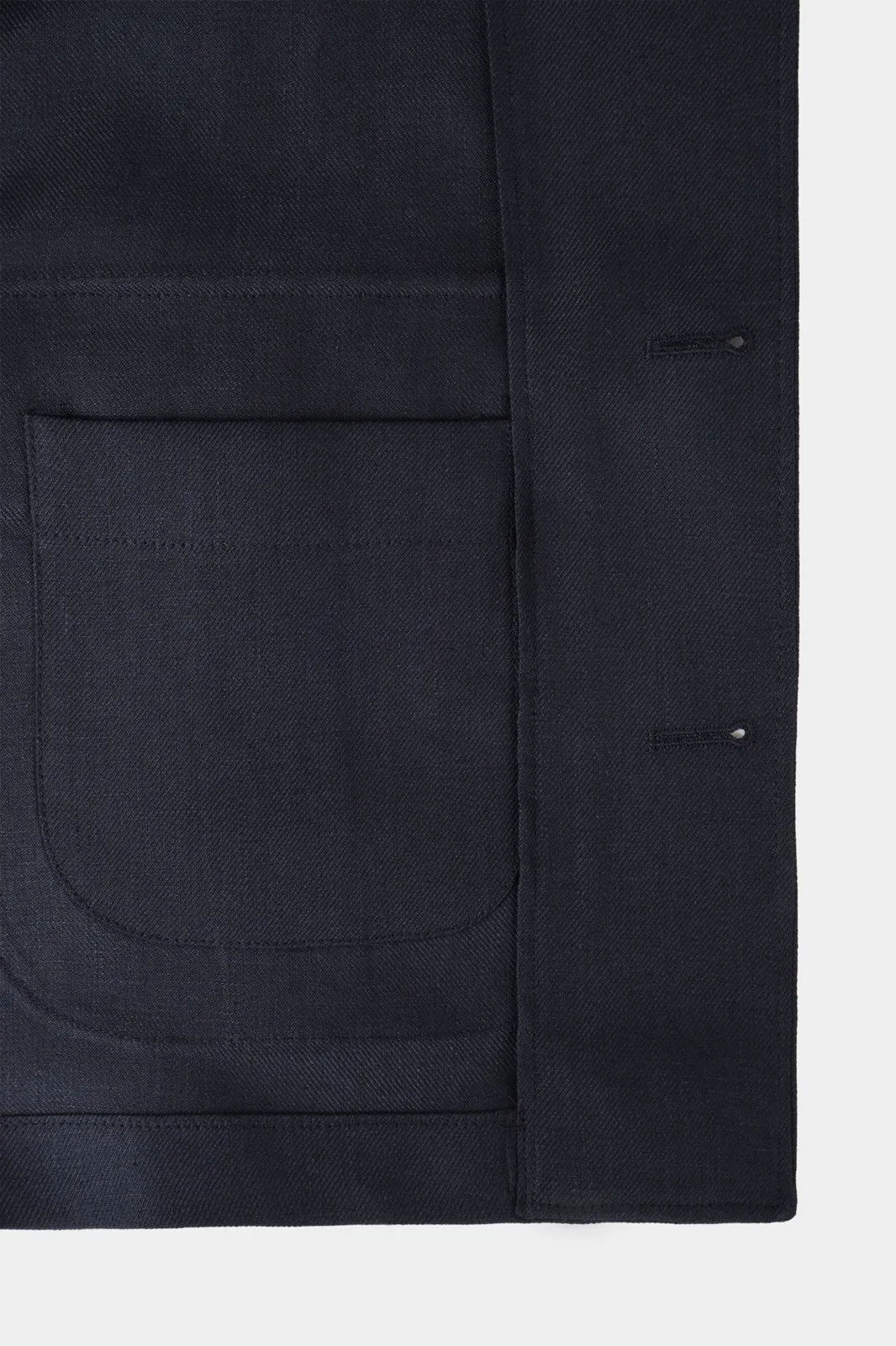 Veste Saharienne en lin - Marine sold by Danyberd product image thumbnail 4