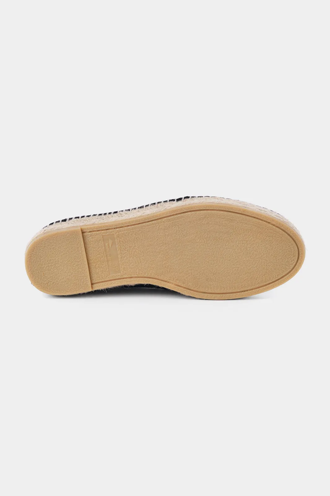 Espadrille en peau - Noire sold by Danyberd product image thumbnail 4