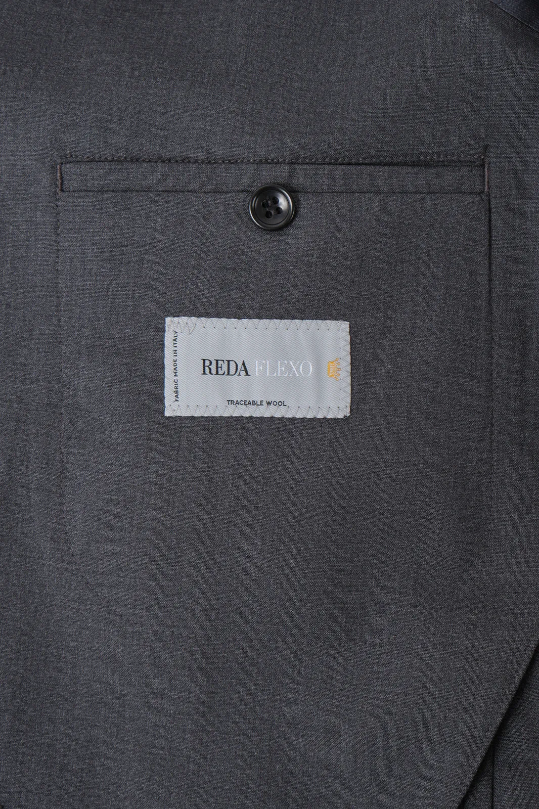Costume croisé en laine stretch - Gris anthracite sold by Danyberd product image thumbnail 4