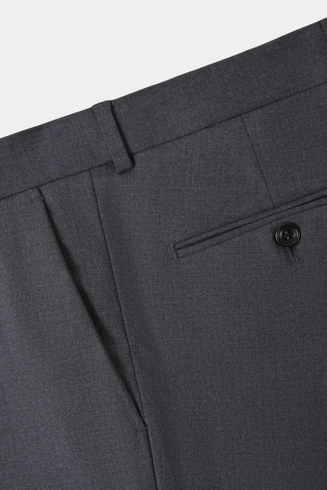 Costume croisé en laine stretch - Gris anthracite sold by Danyberd product image thumbnail 5
