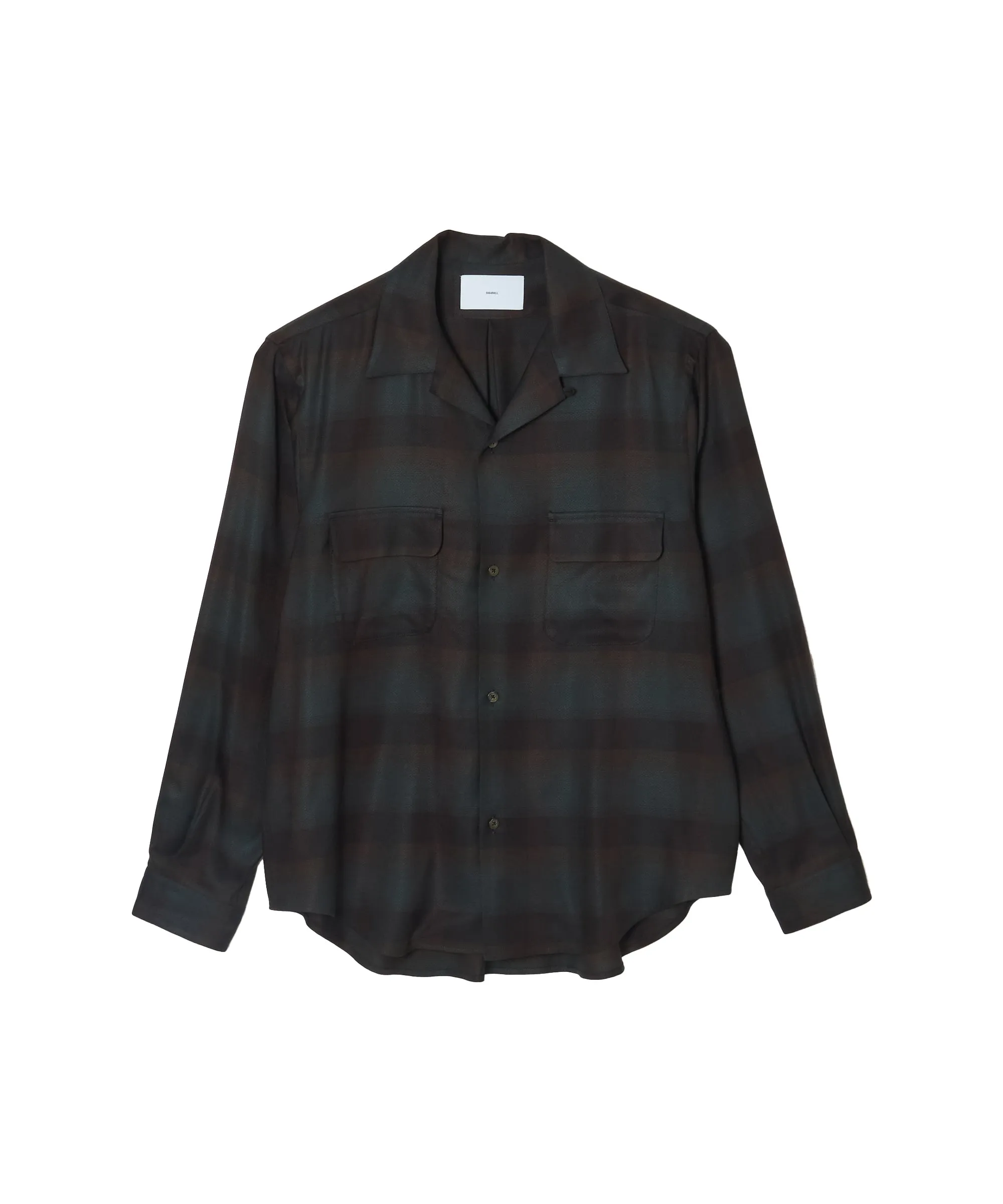PLAID OPEN COLLAR SHIRTS sold by Sugarhill product image thumbnail 2