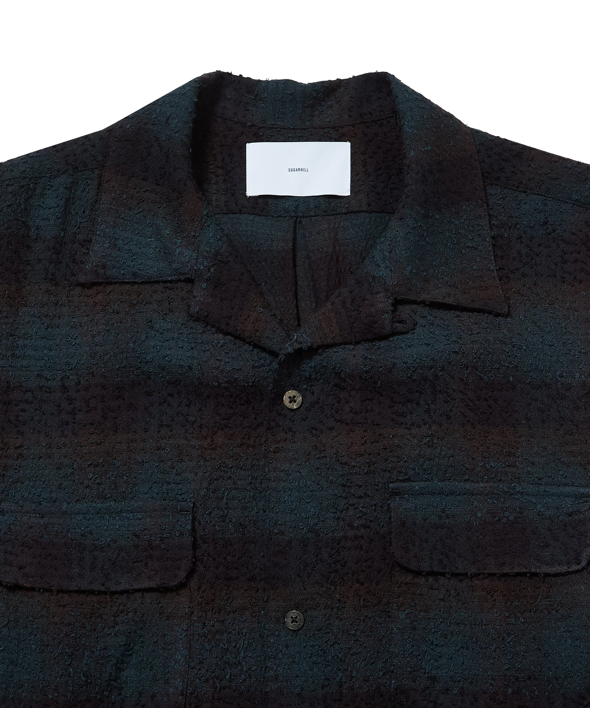 HAIRLY PLAID OPEN COLLAR SHIRT sold by Sugarhill product image thumbnail 5
