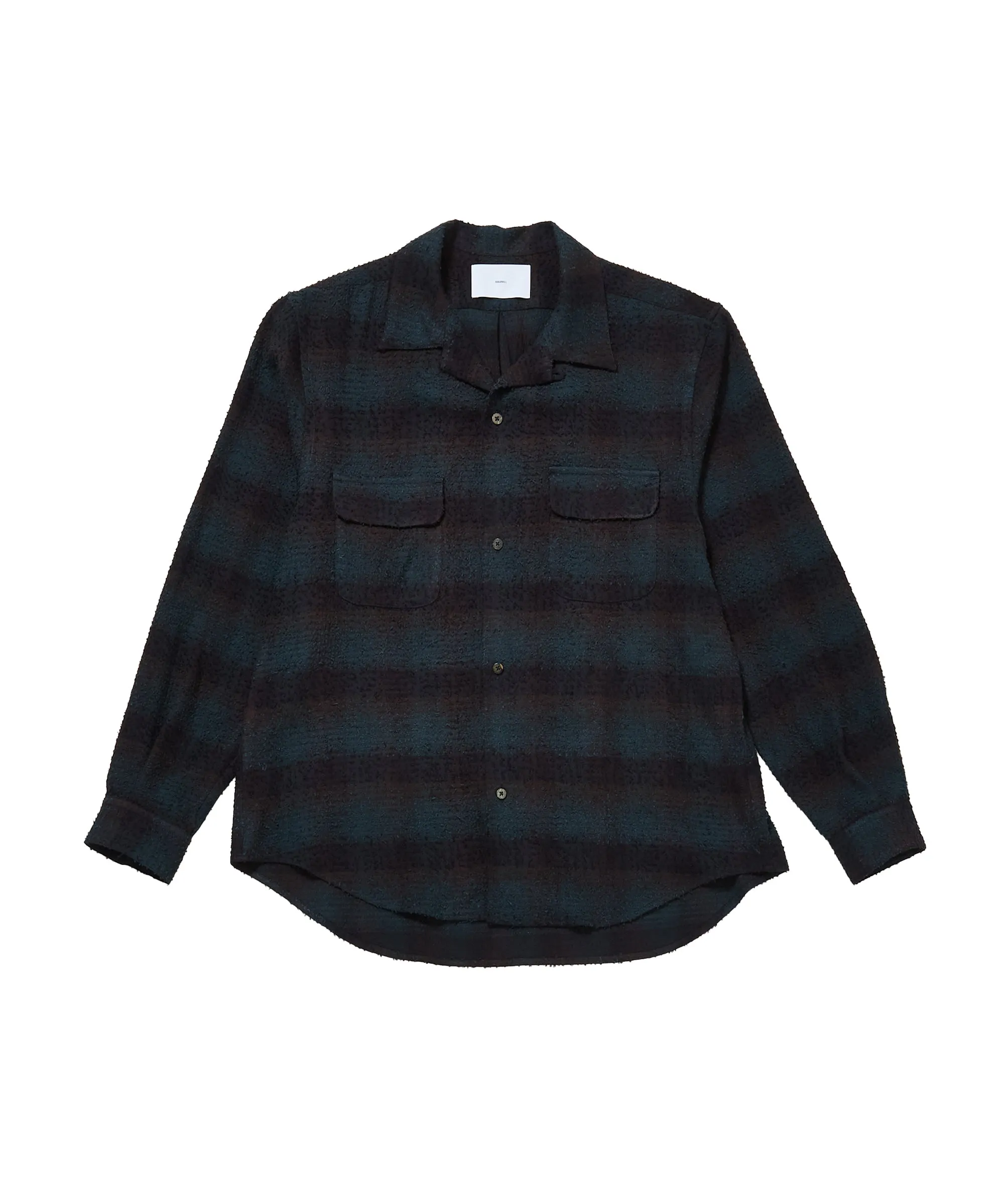 HAIRLY PLAID OPEN COLLAR SHIRT sold by Sugarhill product image thumbnail 2