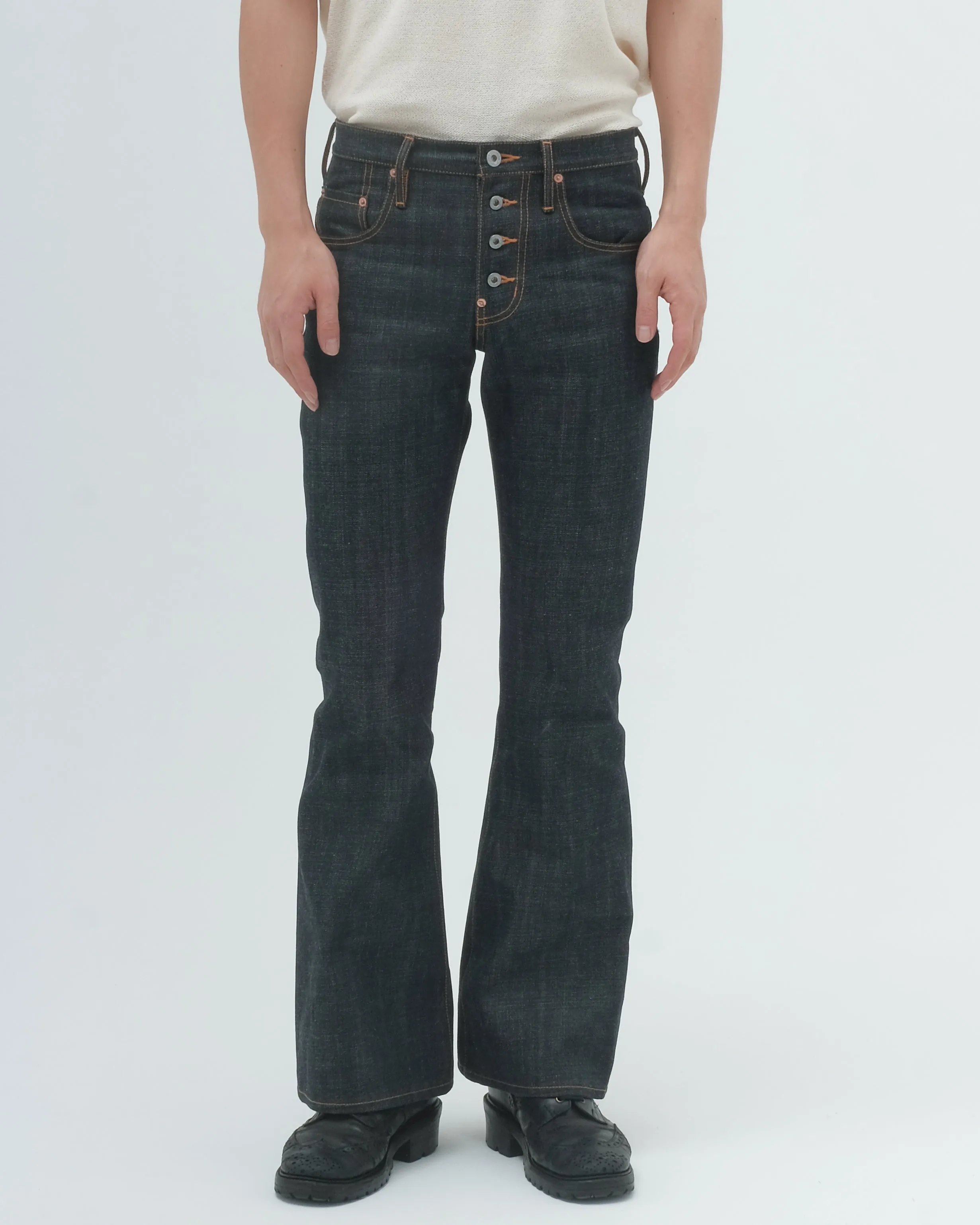 CLASSIC FLARED DENIM PANTS sold by Sugarhill product image thumbnail 3