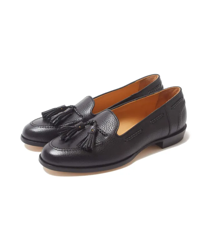 "COUPE" SHIRINK LEATHER LOAFER sold by Sugarhill