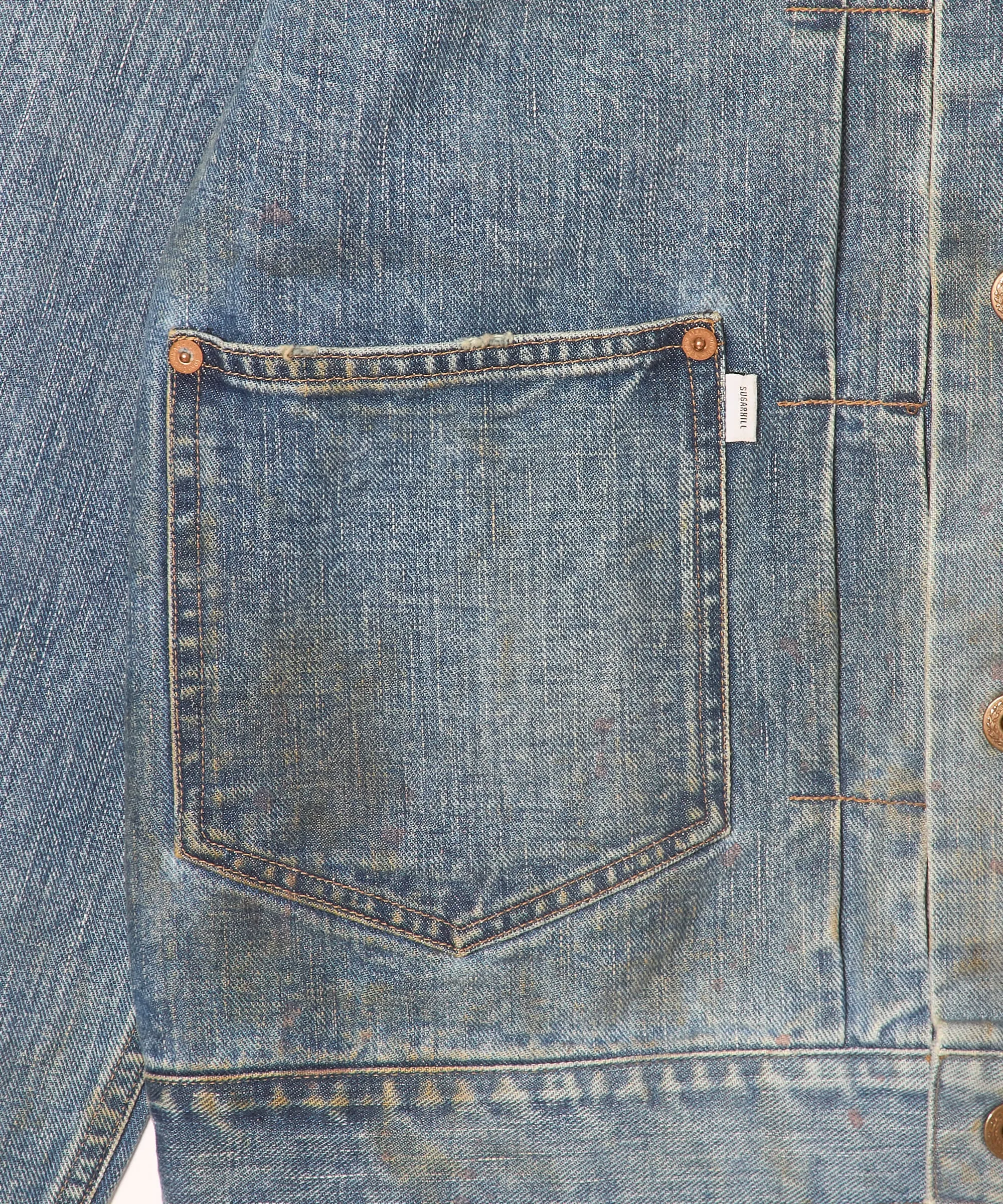 FADED MODERN DENIM JACKET sold by Sugarhill product image thumbnail 5