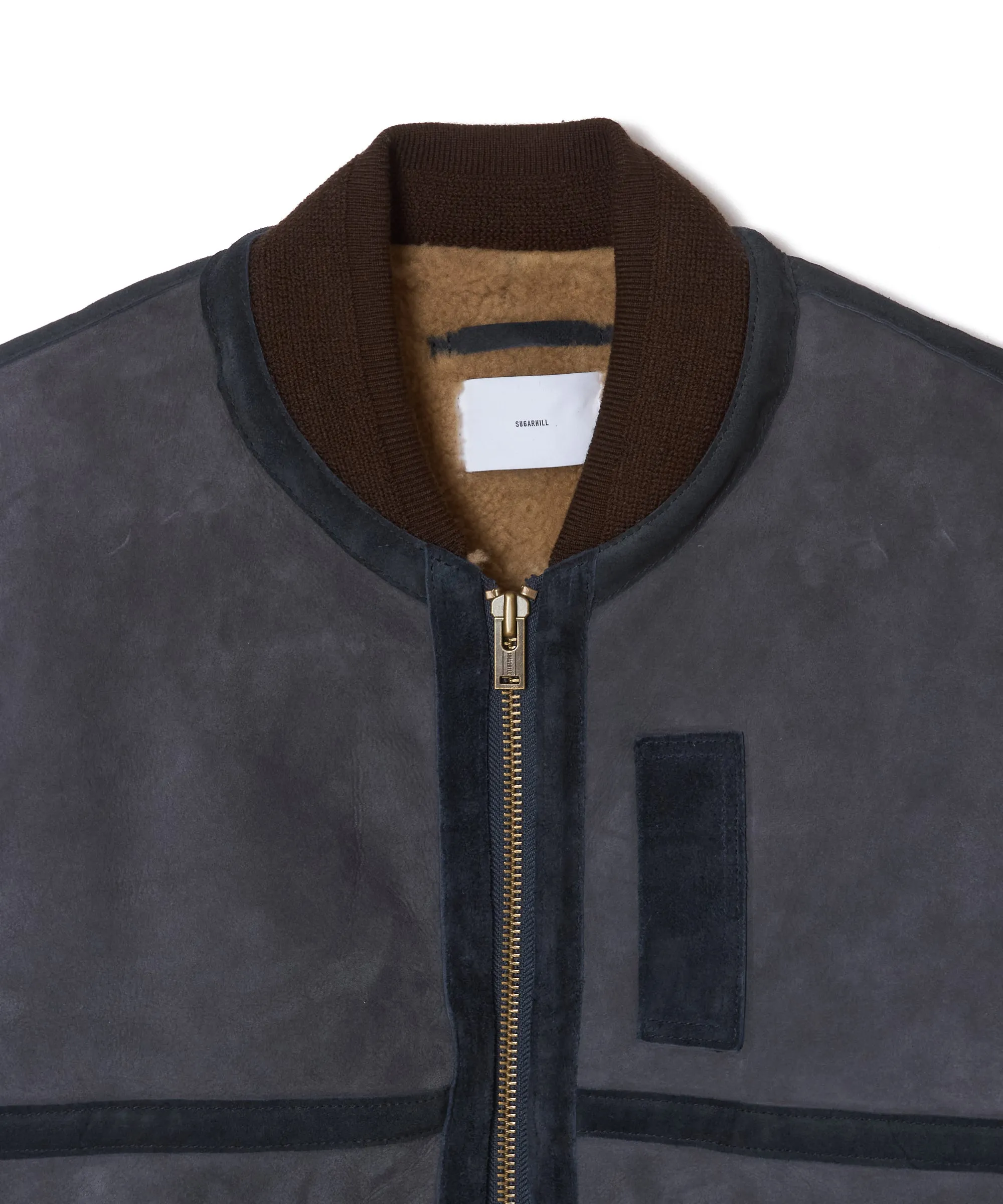 SHERRING LEATHER MA-1 JACKET sold by Sugarhill product image thumbnail 5