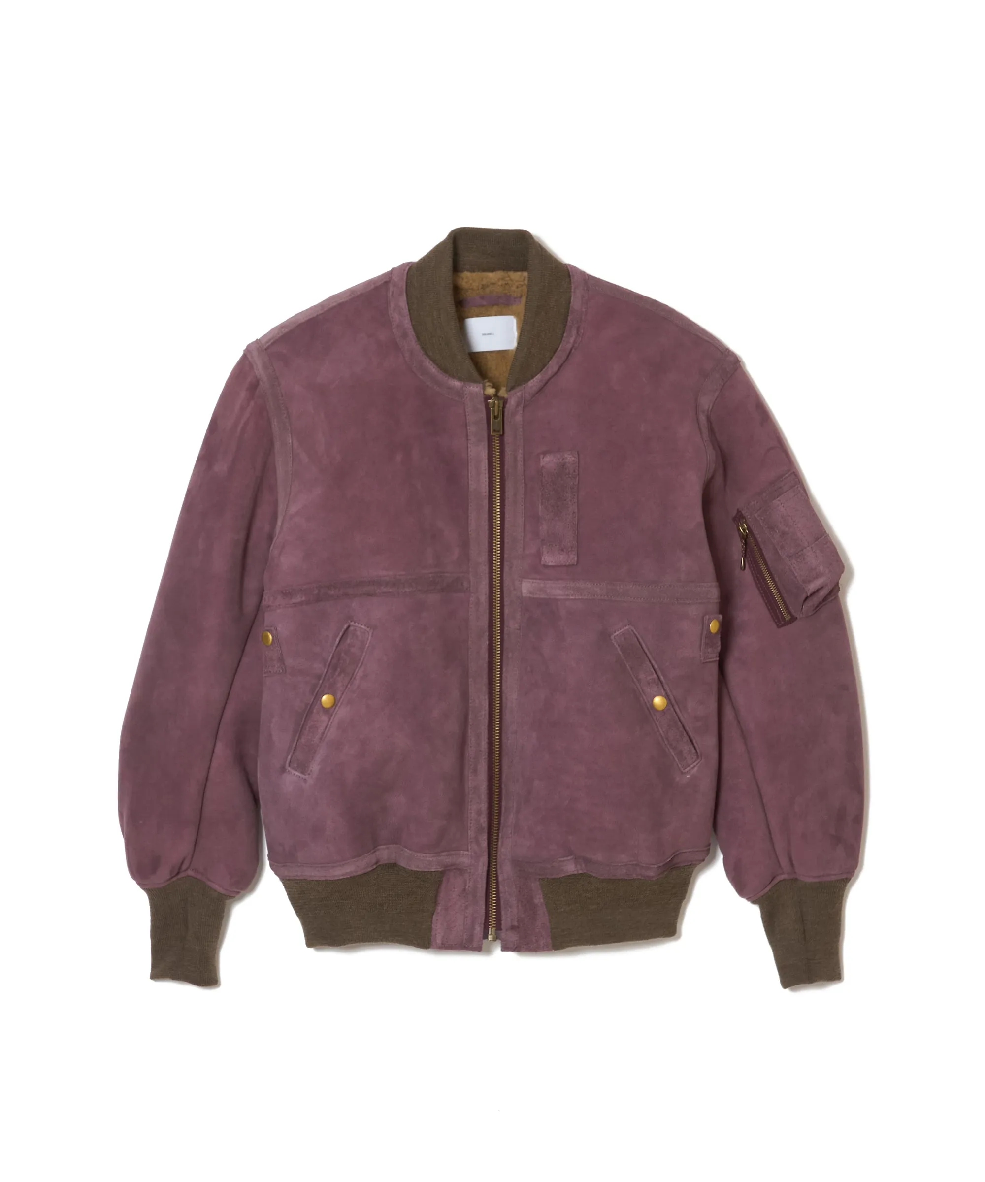 SHERRING LEATHER MA-1 JACKET sold by Sugarhill product image thumbnail 3