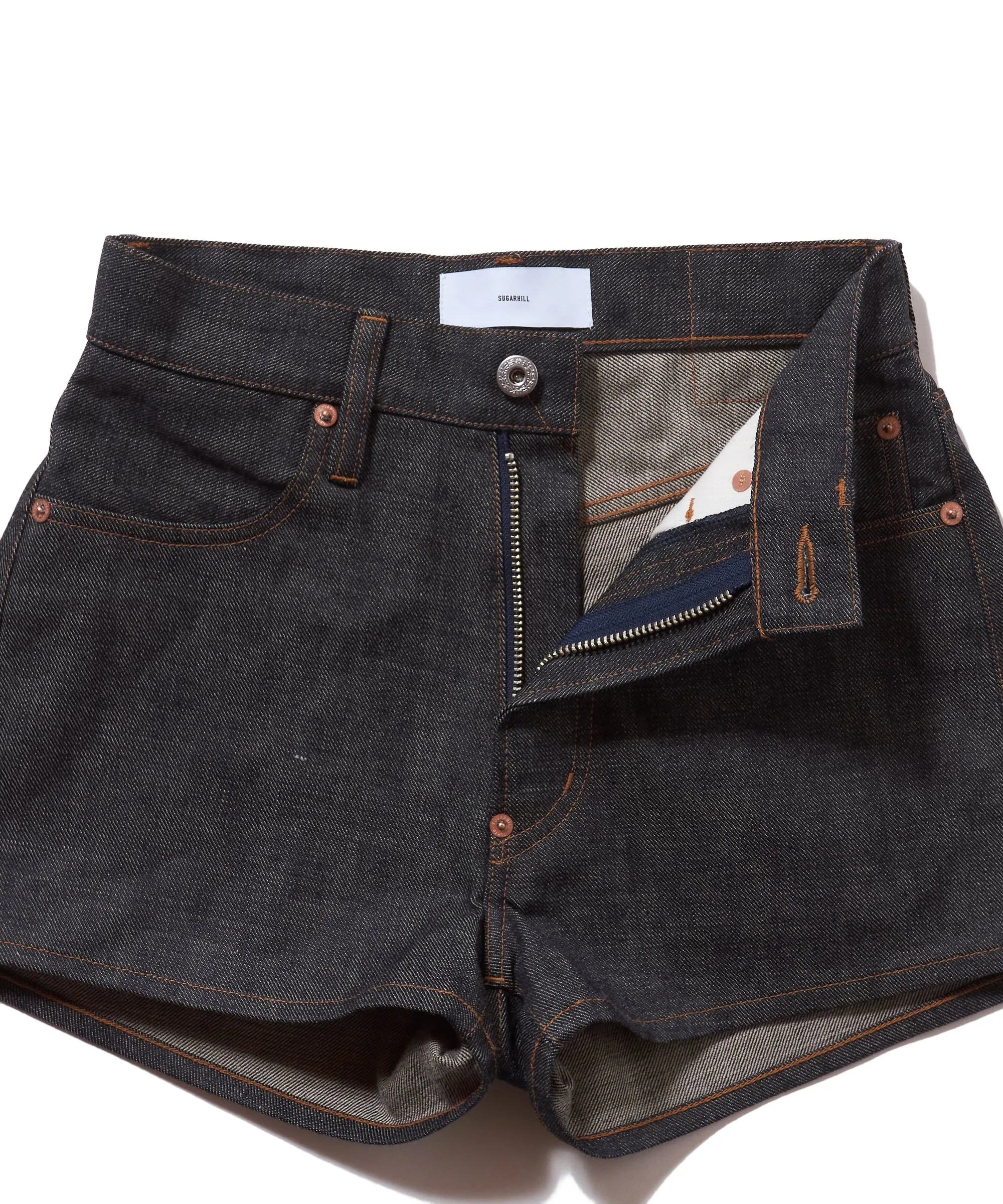 RIGID DENIM SHORT TROUSERS FOR FEMME sold by Sugarhill product image thumbnail 4