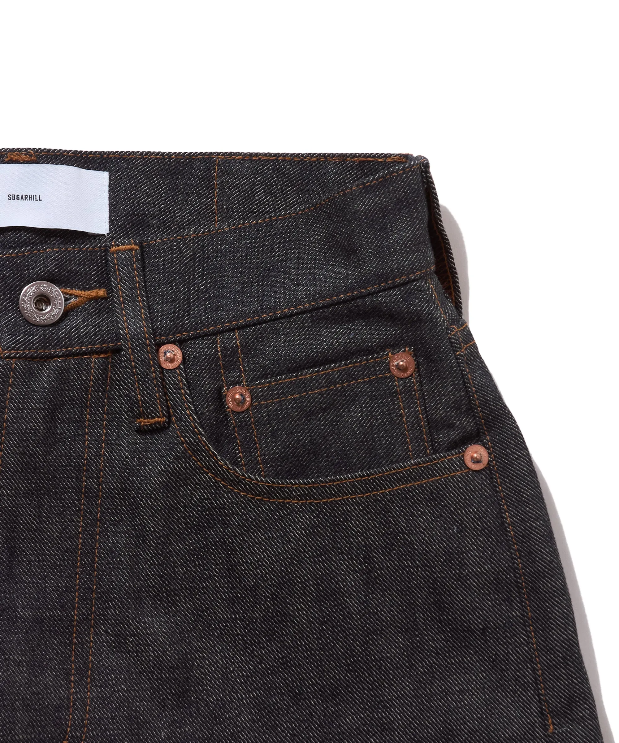 RIGID DENIM SHORT TROUSERS FOR FEMME sold by Sugarhill product image thumbnail 3