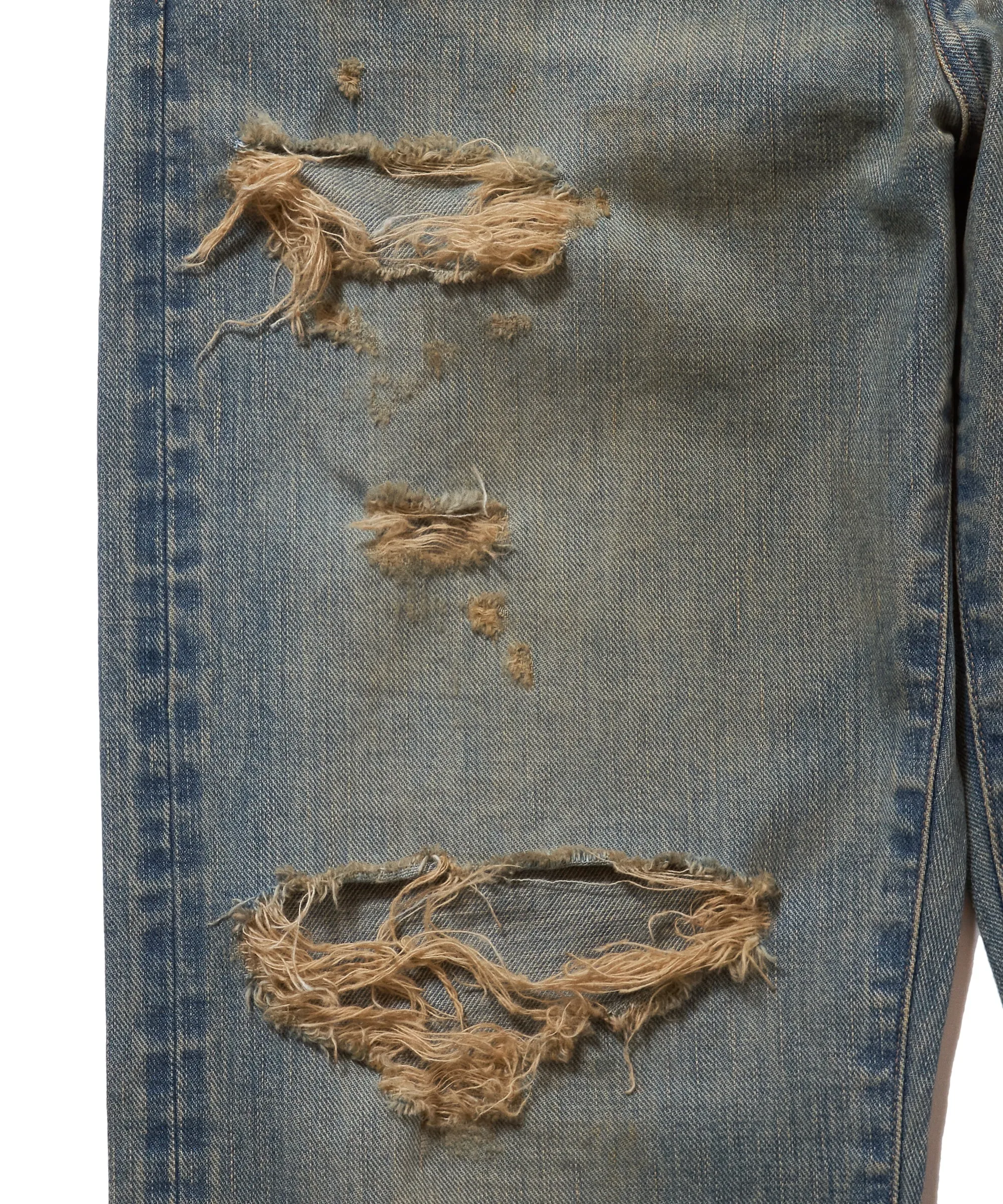 DAMAGED MODERN DENIM PANTS STRAIGHT CUT sold by Sugarhill product image thumbnail 5