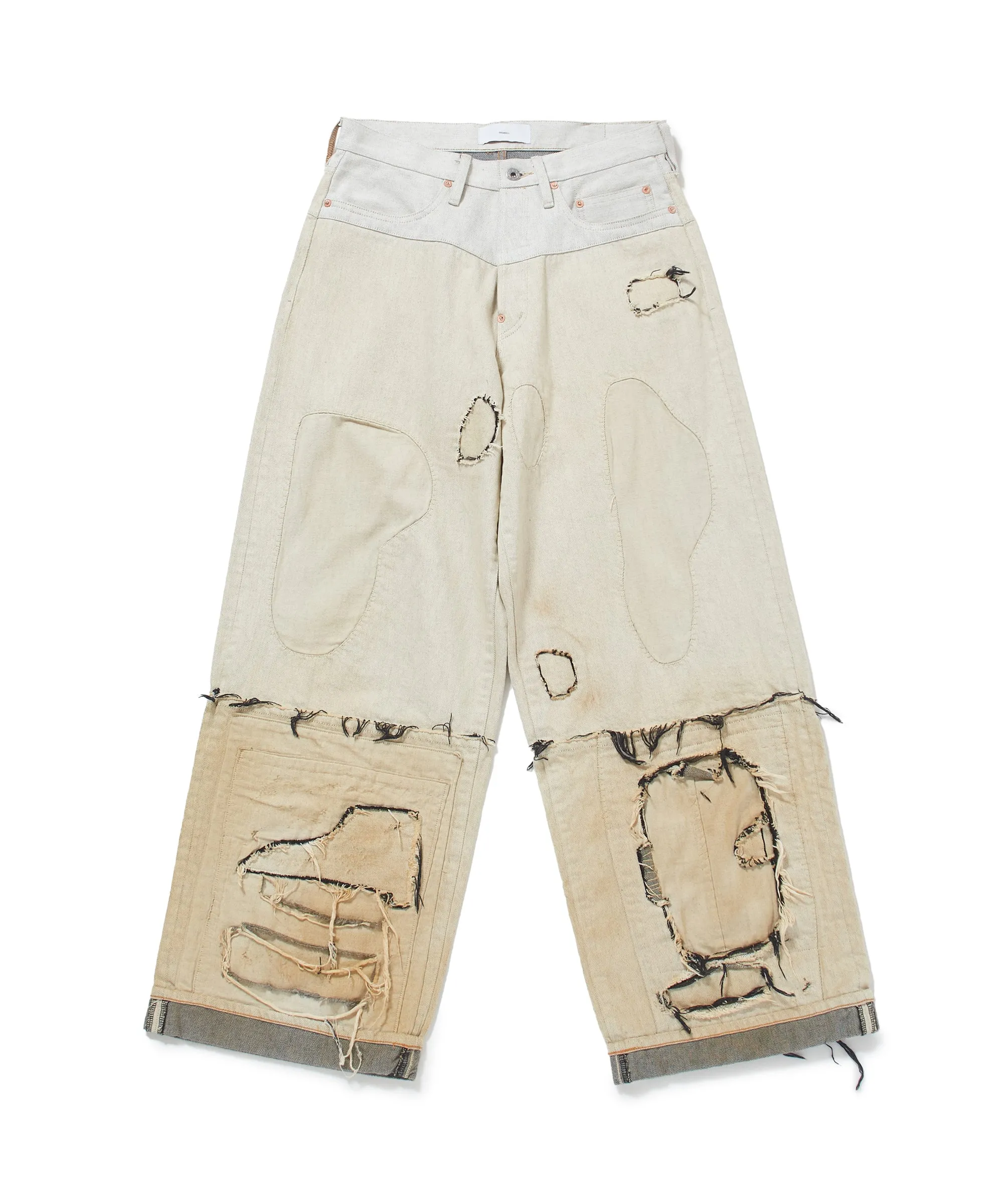 STRATUM DENIM PANTS WIDE CUT sold by Sugarhill product image thumbnail 2