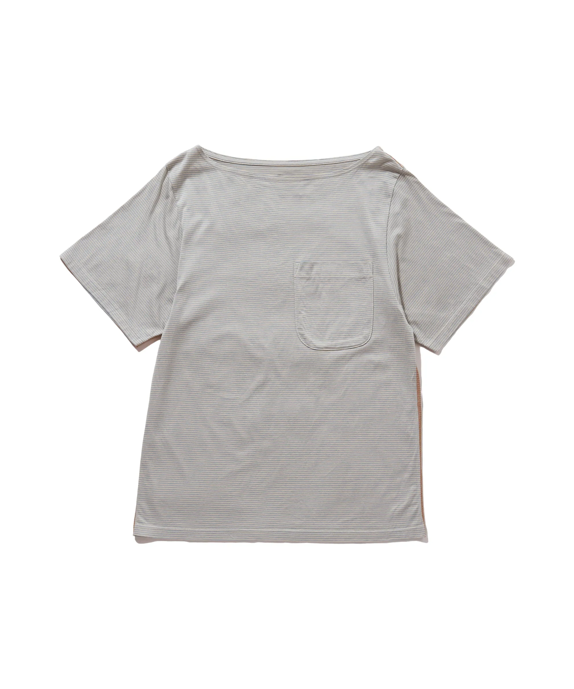 BOAT NECK STRIPE TEE sold by Sugarhill product image thumbnail 3