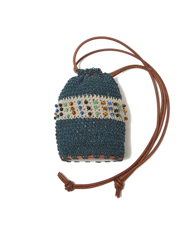 KNITTING BEADS BAG SMALL made by Sugar Hill Tokyo
