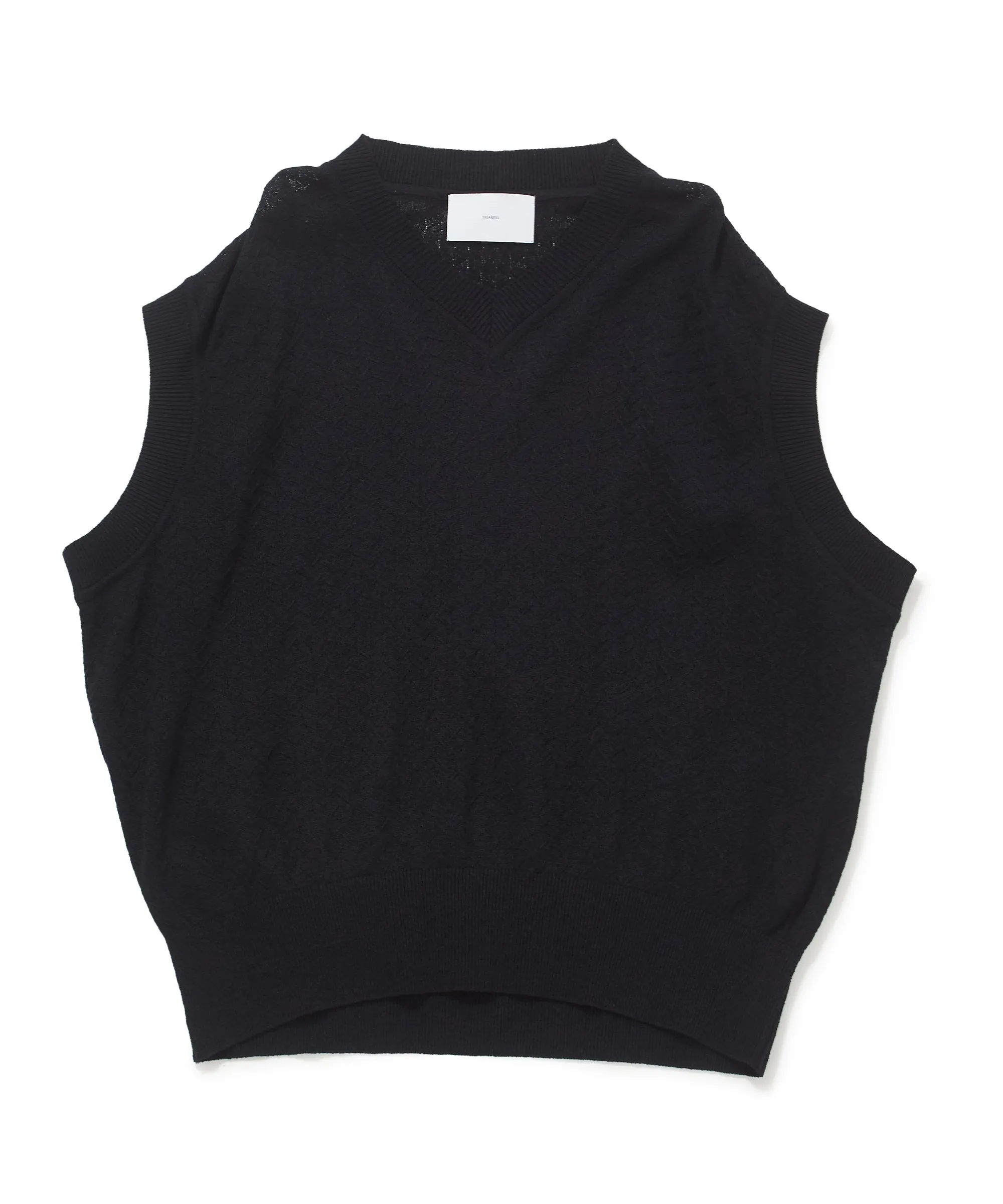GIMA BOUCLE KNIT VEST sold by Sugarhill
