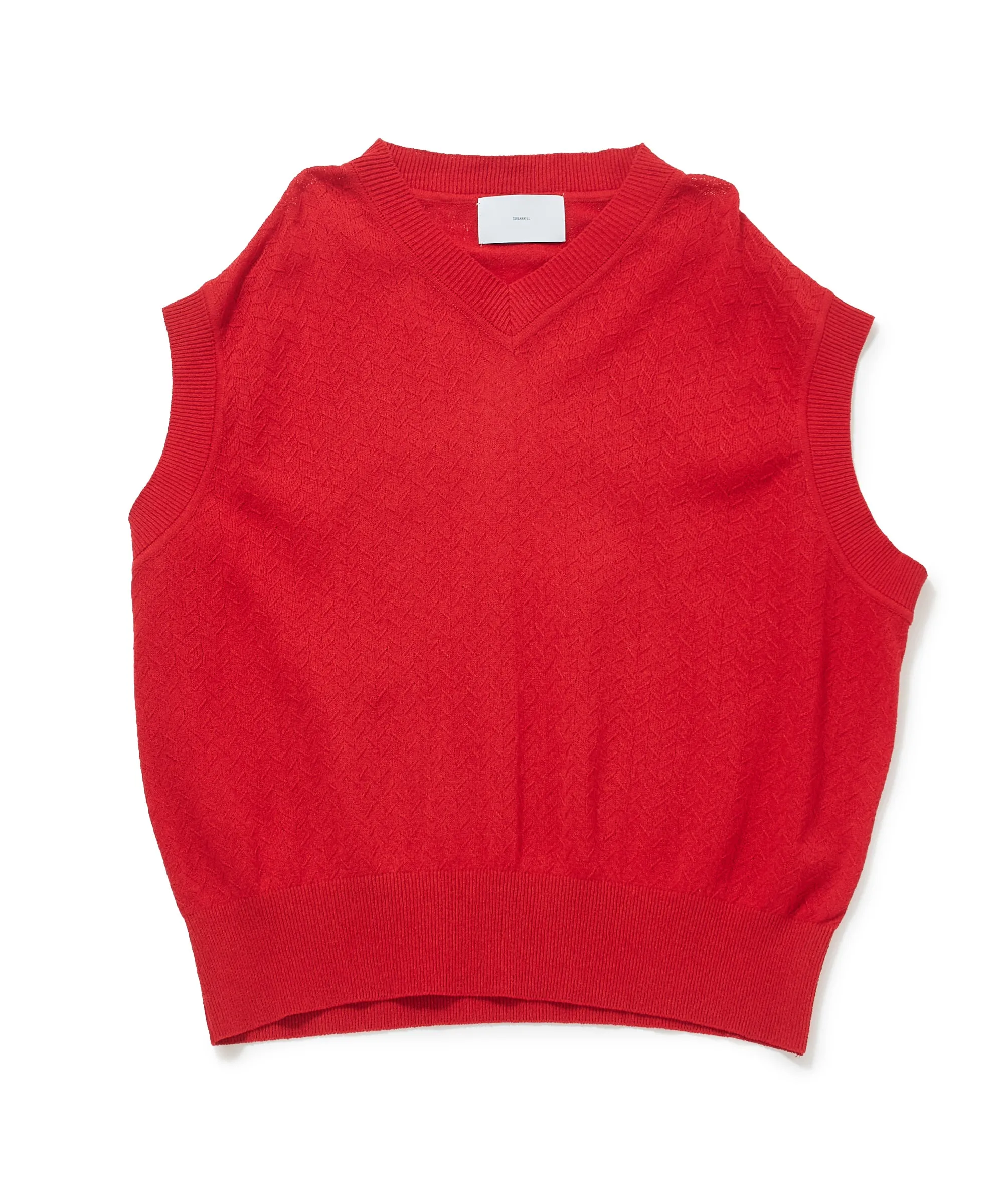 GIMA BOUCLE KNIT VEST sold by Sugarhill product image thumbnail 3