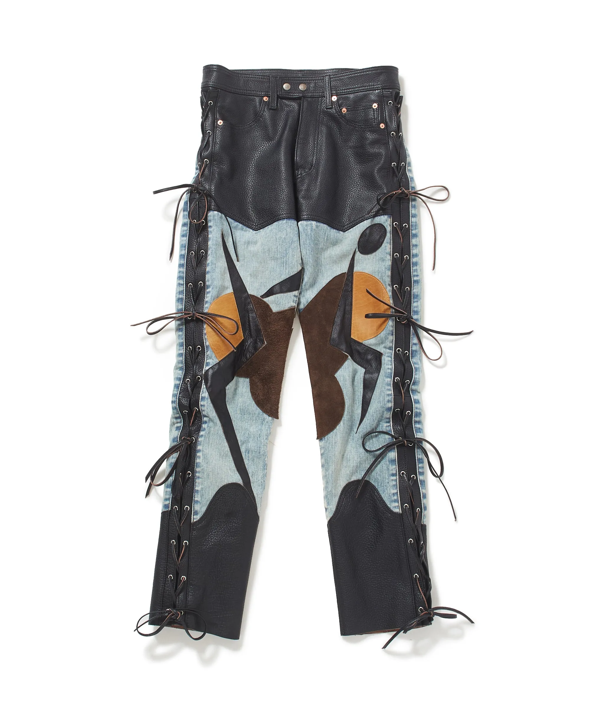 STRATUM LEATHER PANTS VER2 sold by Sugarhill