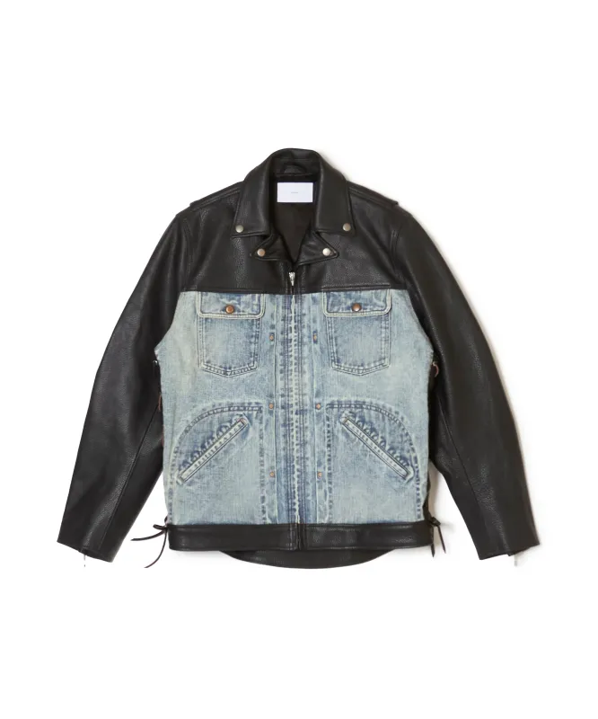 STRATUM LEATHER JACKET made by Sugar Hill Tokyo