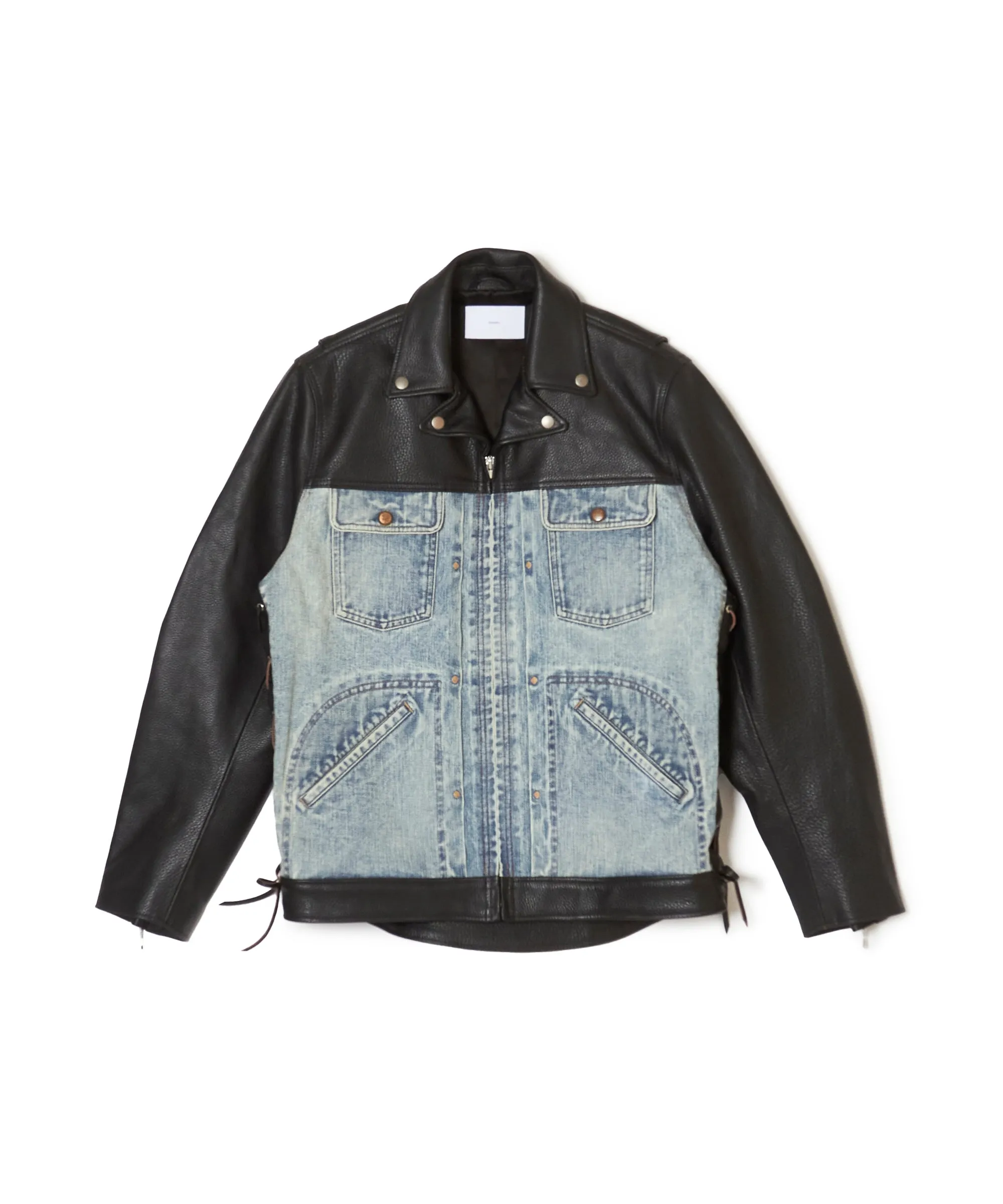 STRATUM LEATHER JACKET sold by Sugarhill