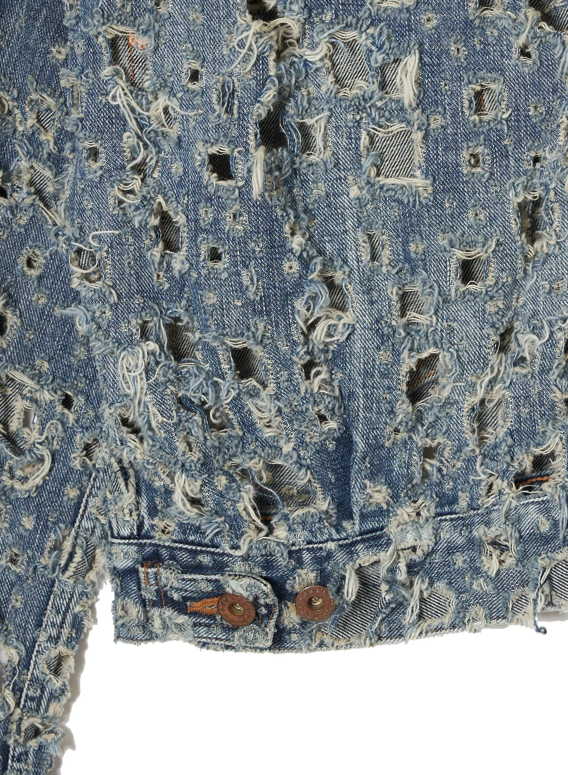 CRASHED MODERN DENIM JACKET sold by Sugarhill product image thumbnail 5