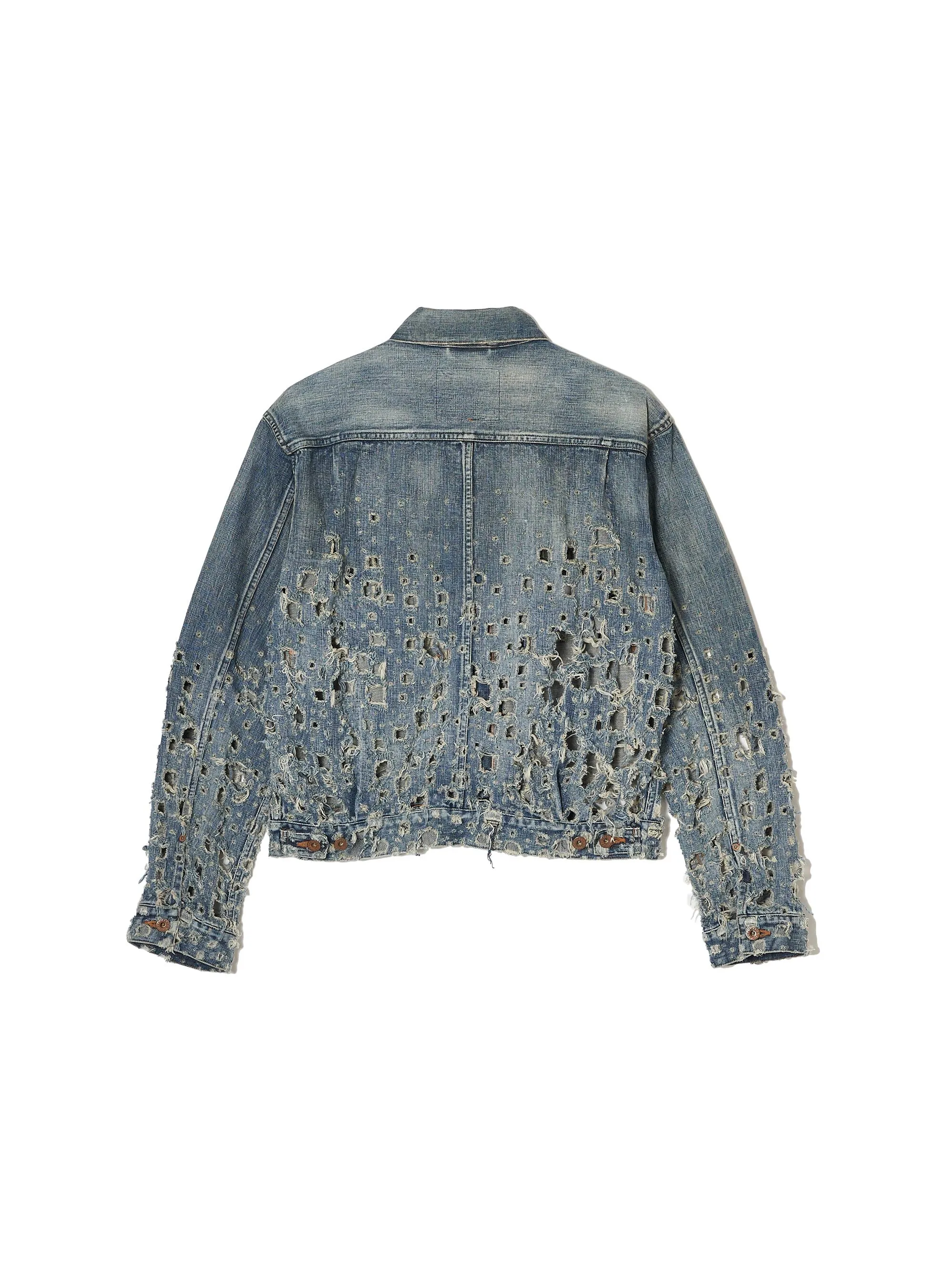 CRASHED MODERN DENIM JACKET sold by Sugarhill product image thumbnail 2