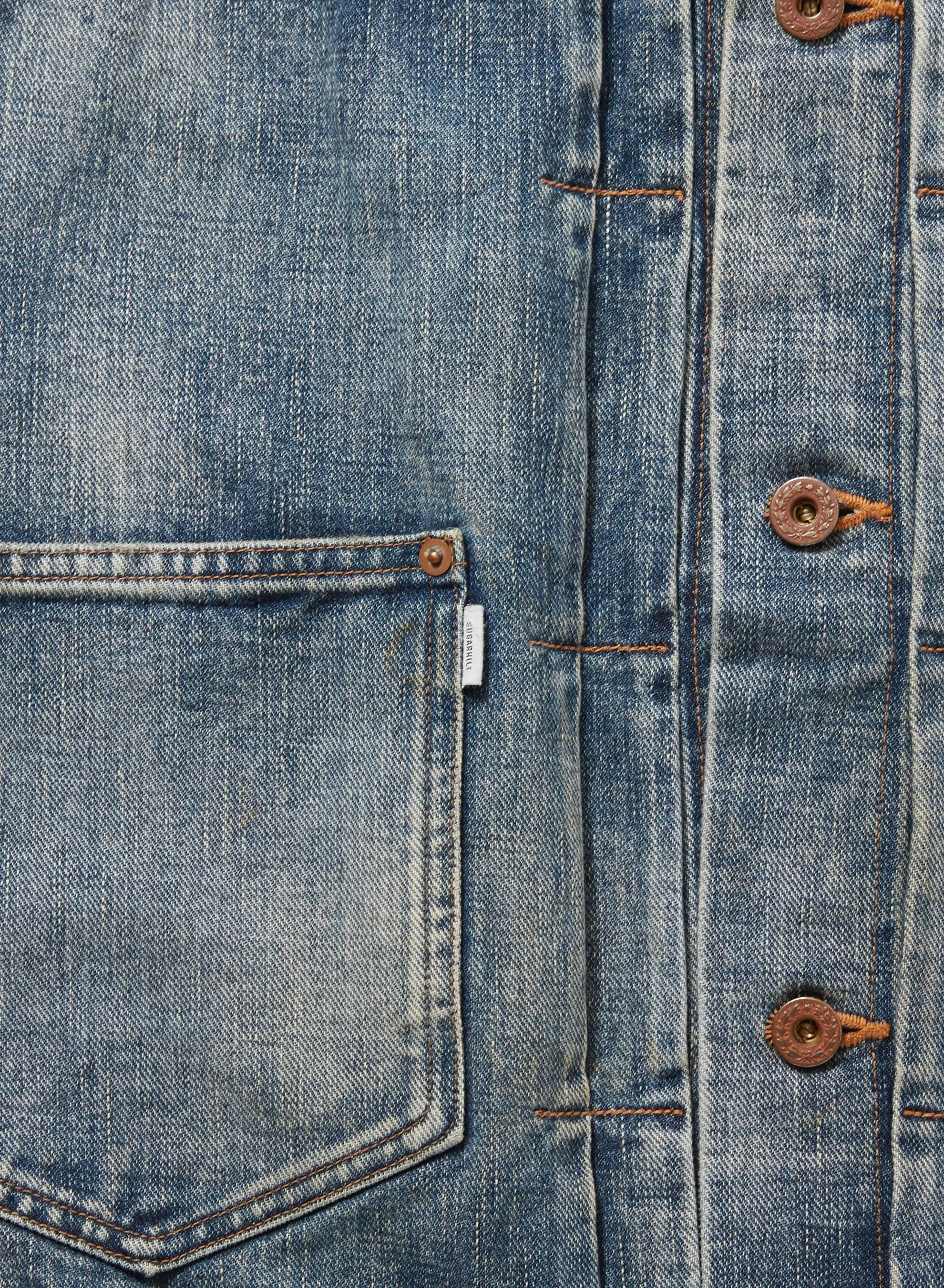 FADED MODERN DENIM VEST sold by Sugarhill product image thumbnail 4