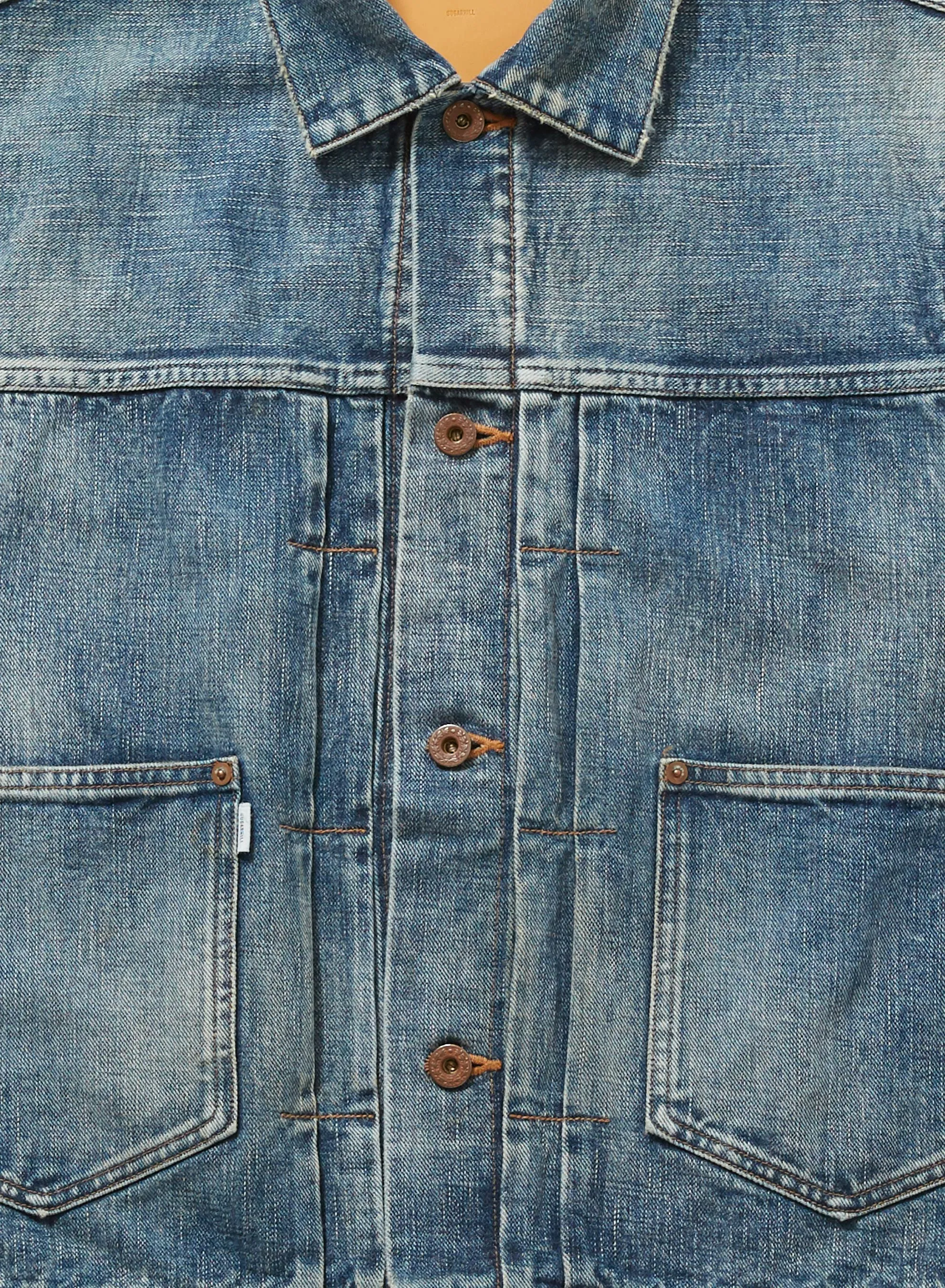 FADED MODERN DENIM VEST sold by Sugarhill product image thumbnail 3