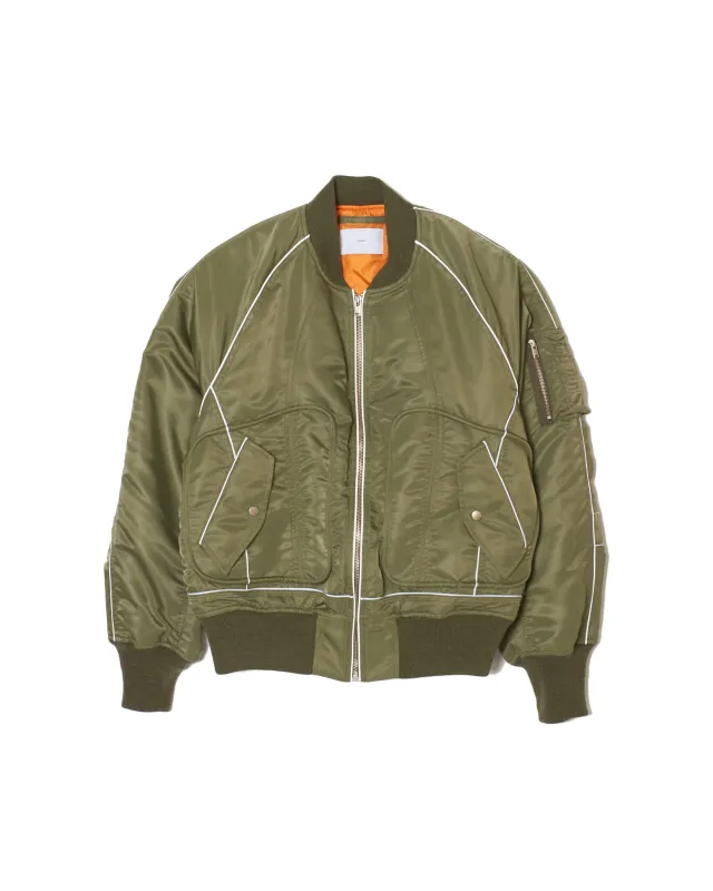 PIPING BOMBER JACKET sold by Sugarhill