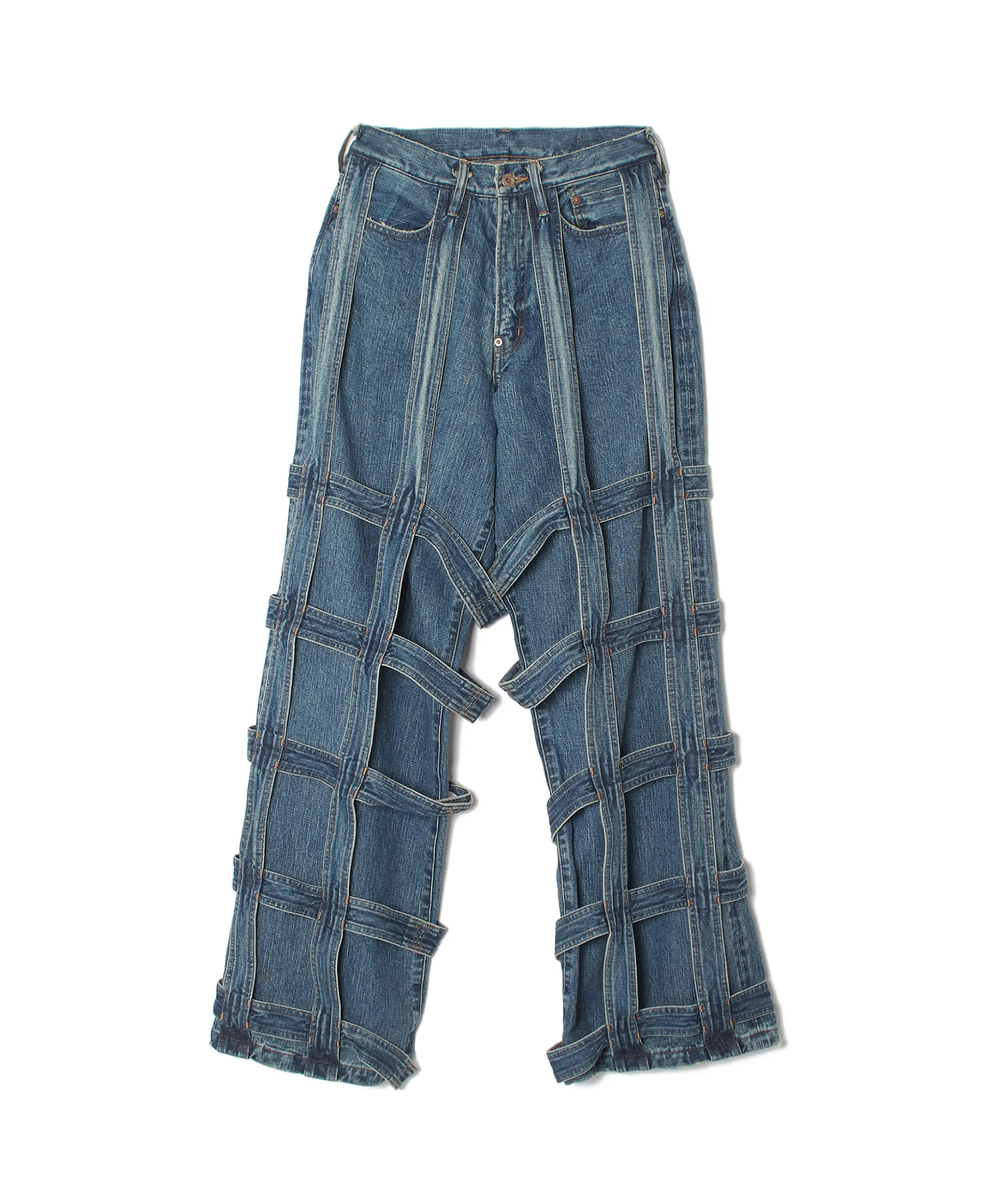 CAGED DENIM PANTS sold by Sugarhill product image thumbnail 3
