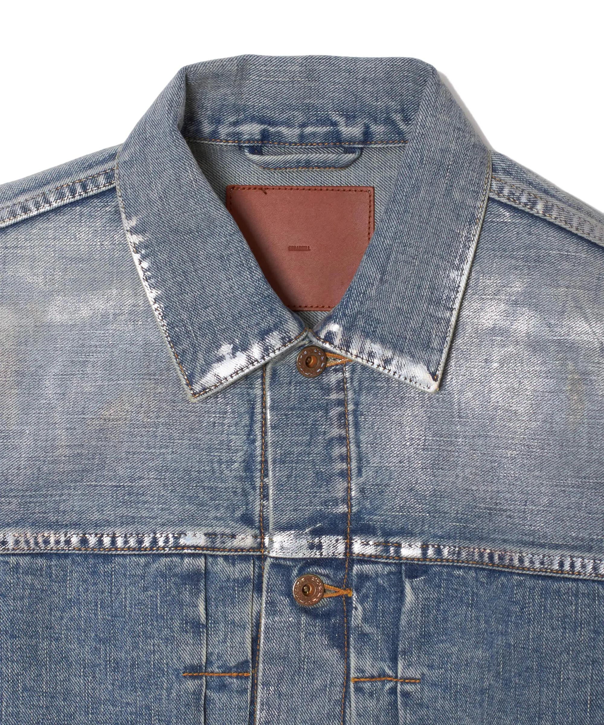 FOILED DENIM JACKET sold by Sugarhill product image thumbnail 5