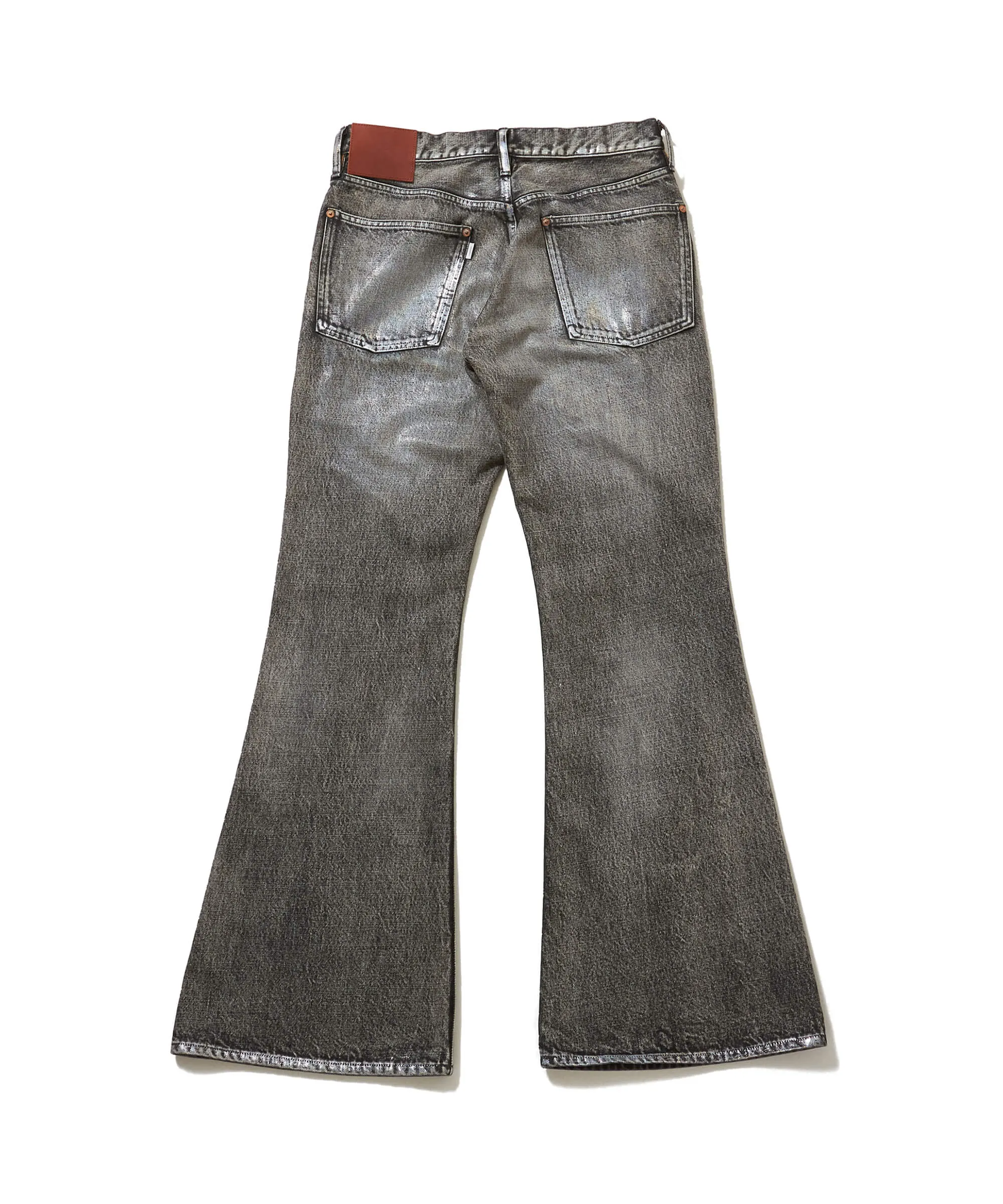 FOILED DENIM TROUSERS FLARED CUT sold by Sugarhill product image thumbnail 2
