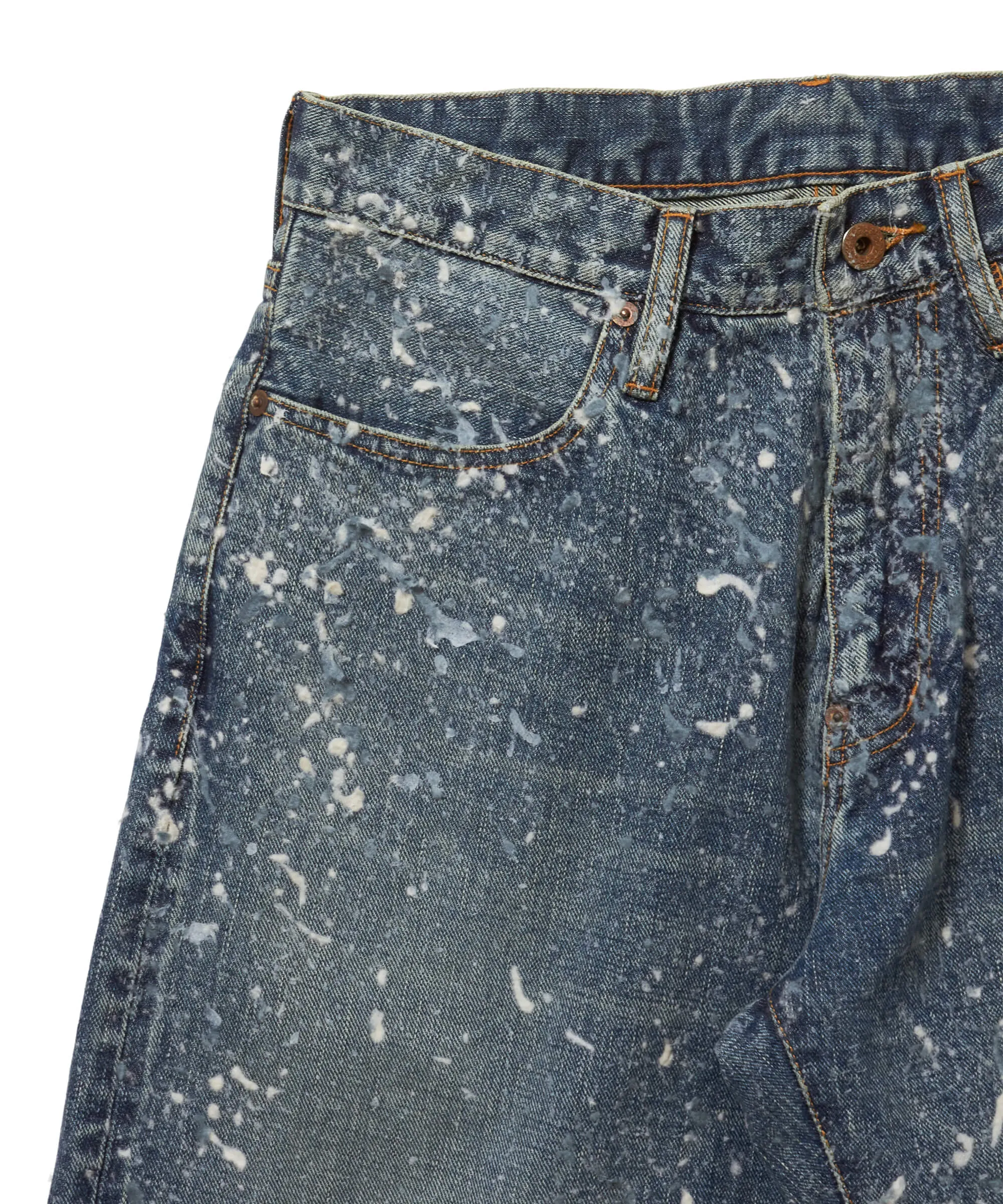 MOLDED DENIM TROUSERS REGULAR CUT sold by Sugarhill product image thumbnail 5