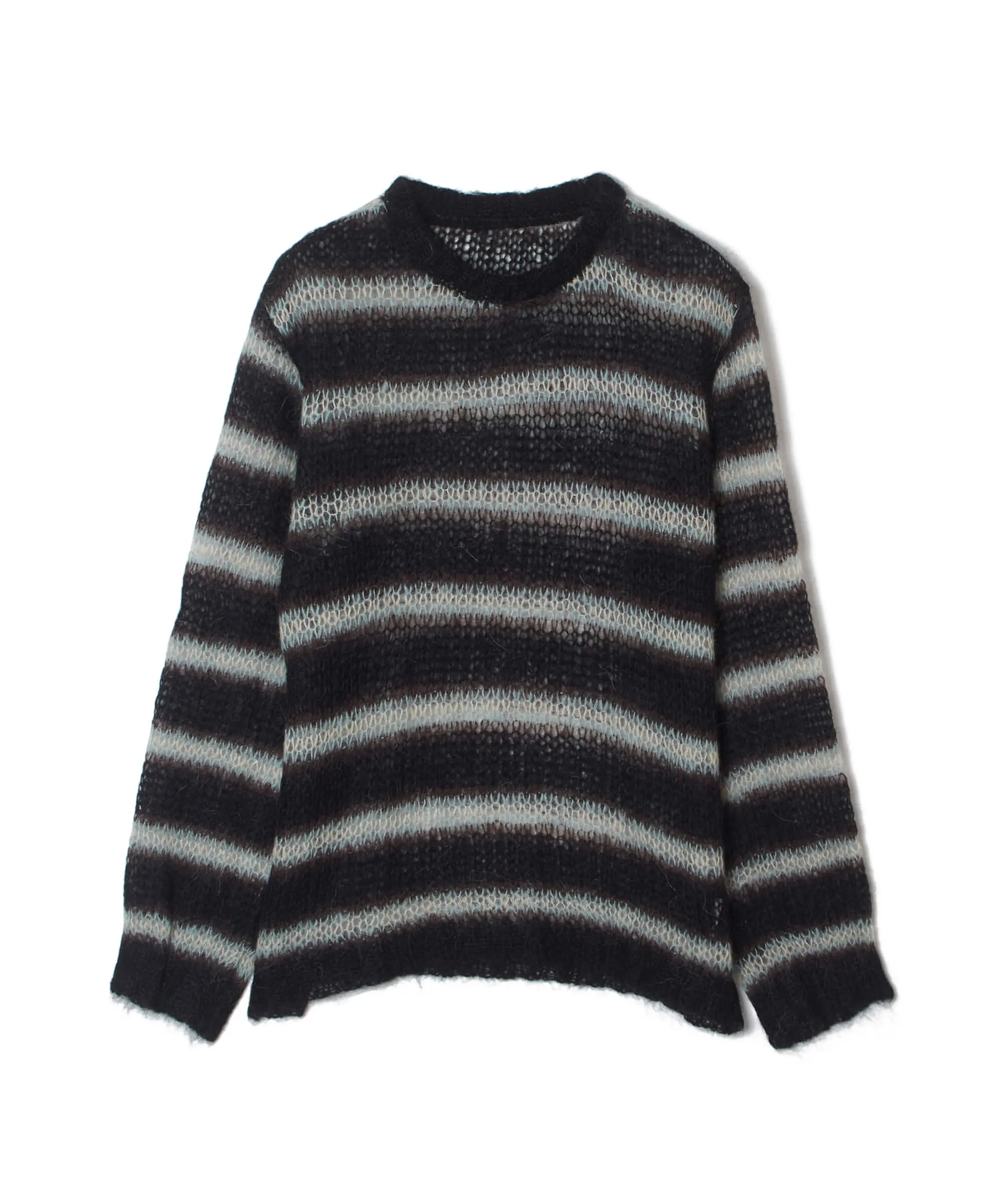MOHAIR STRIPE PULLOVER sold by Sugarhill