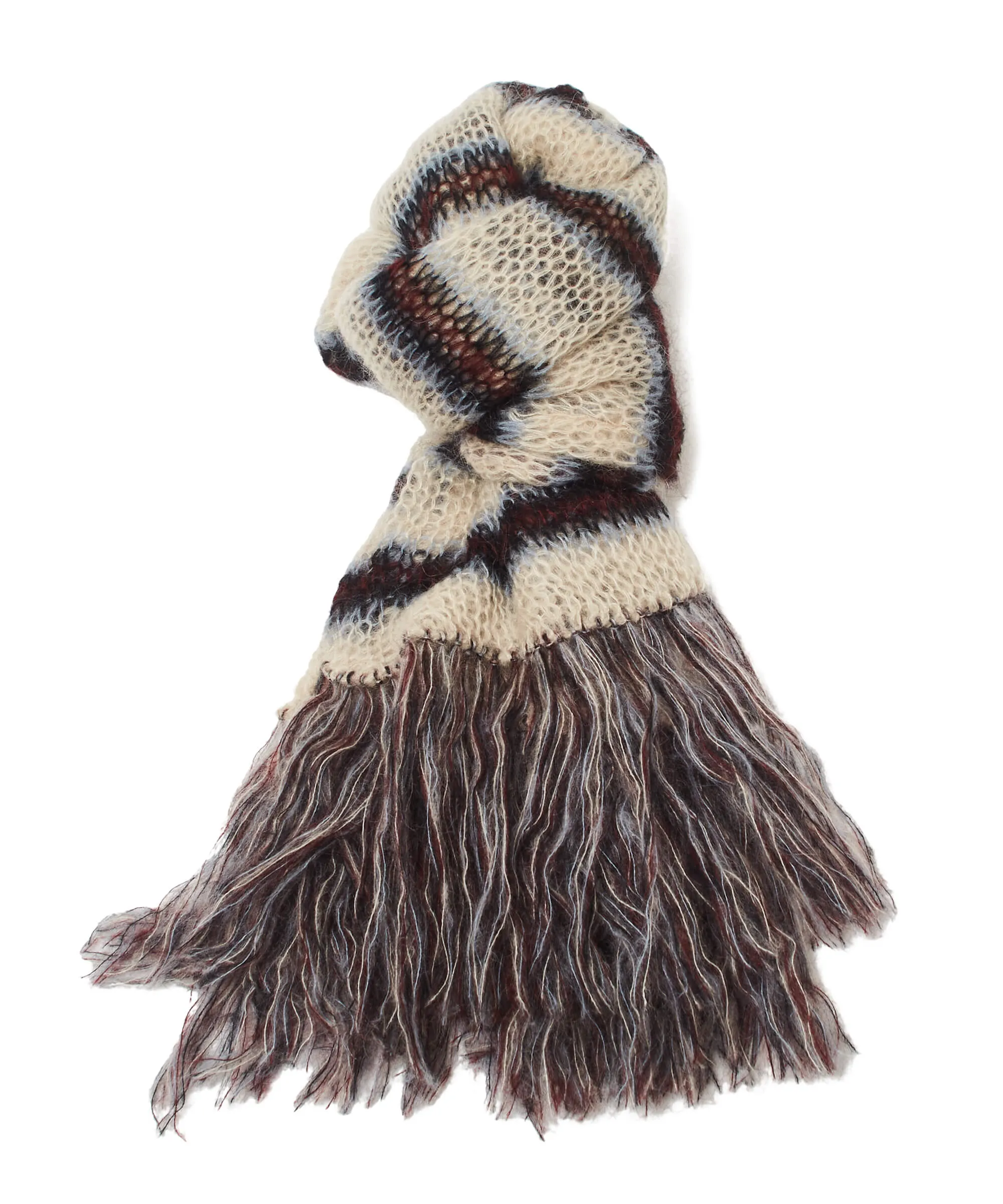 MOHAIR STRIPE MUFFLER sold by Sugarhill product image thumbnail 2