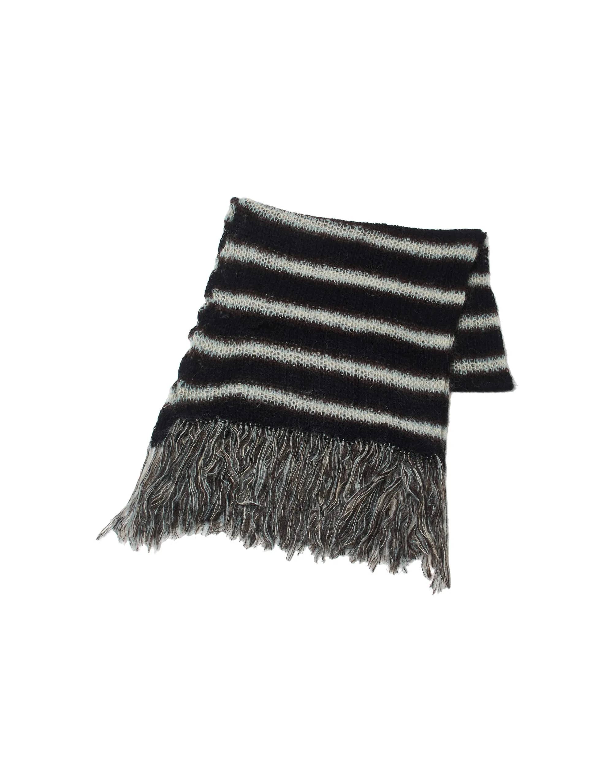 MOHAIR STRIPE MUFFLER sold by Sugarhill product image thumbnail 3
