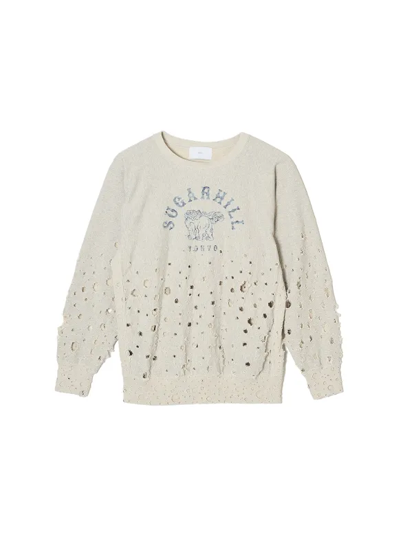 CRASHED SWEATSHIRT sold by Sugarhill