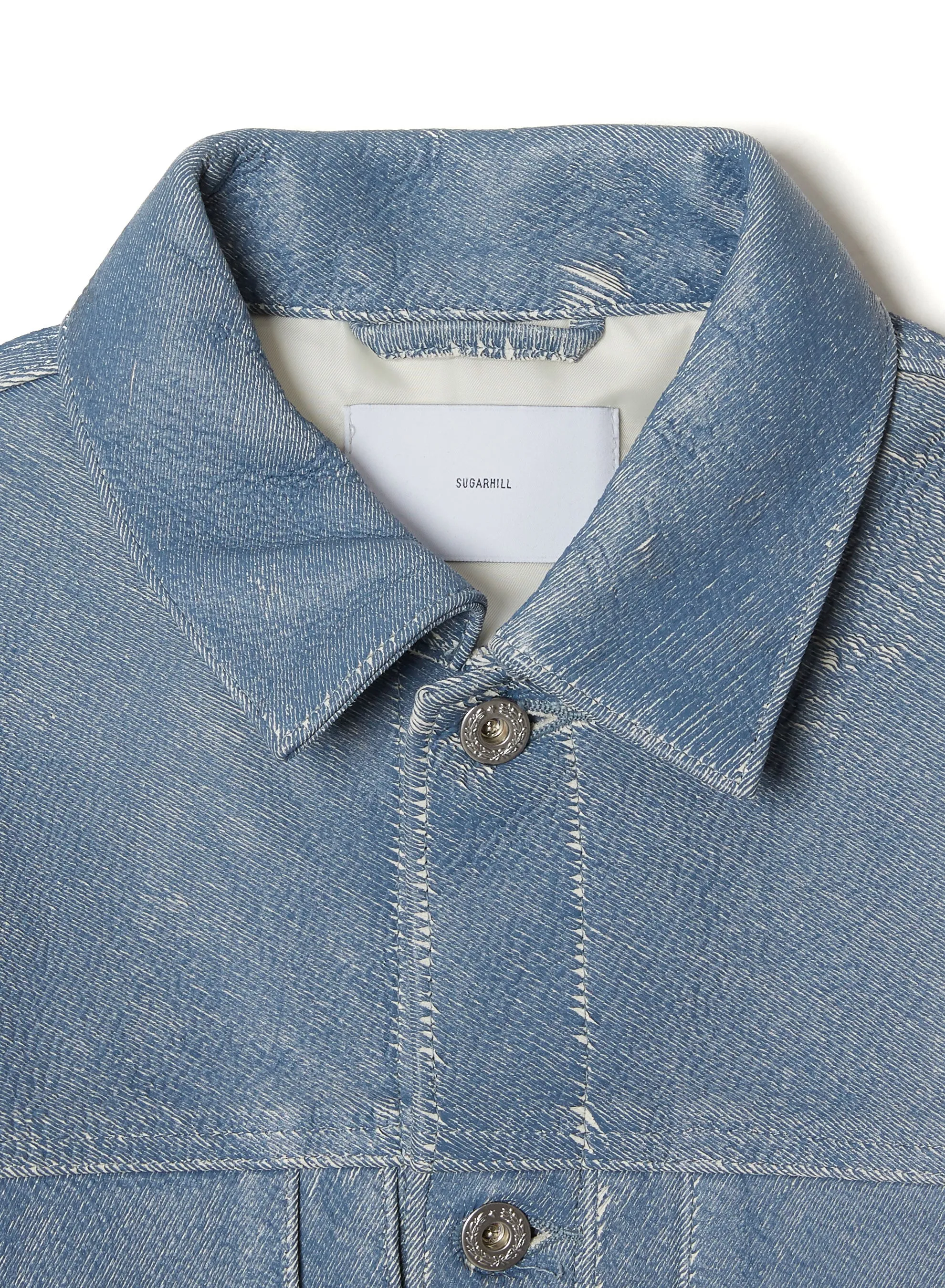 GILL LEATHER DENIM JACKET sold by Sugarhill product image thumbnail 5